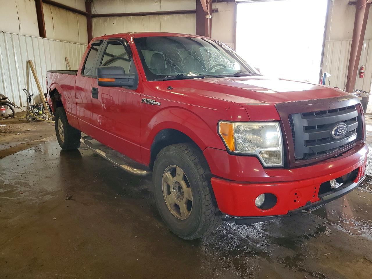 2010 Ford F150 Super Cab Red vin: 1FTFX1EV1AFA13306
