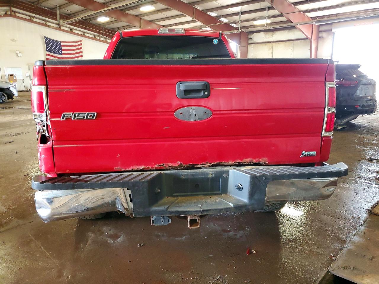2010 Ford F150 Super Cab Red vin: 1FTFX1EV1AFA13306
