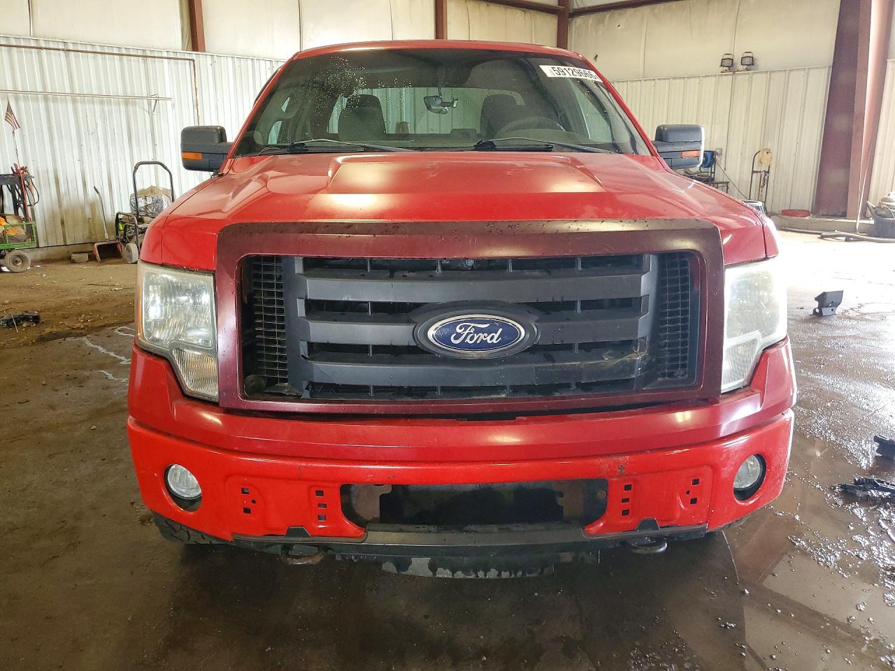 2010 Ford F150 Super Cab Red vin: 1FTFX1EV1AFA13306