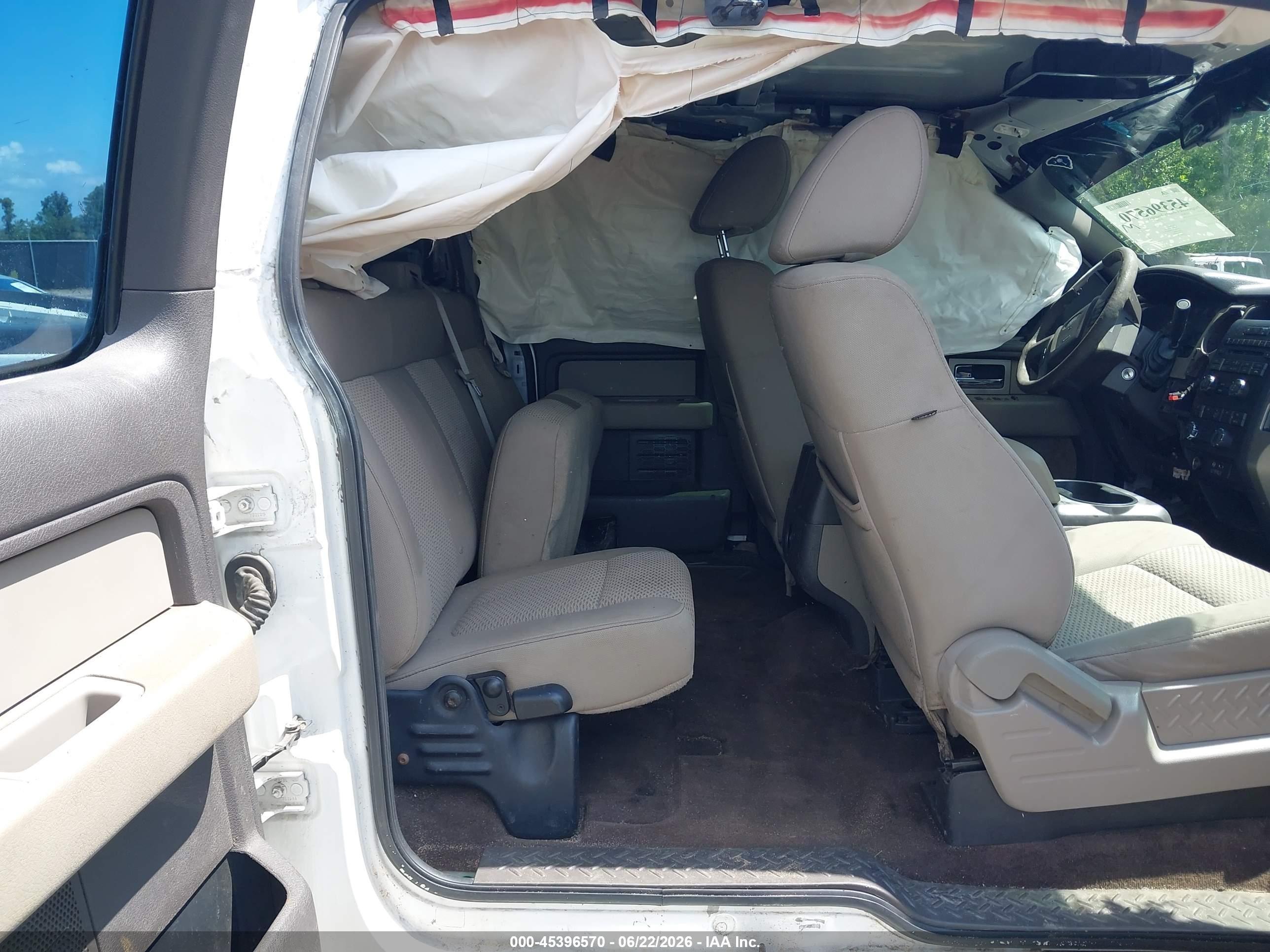 2010 Ford F-150 Fx4/lariat/xl/xlt White vin: 1FTFX1EV1AFA82903