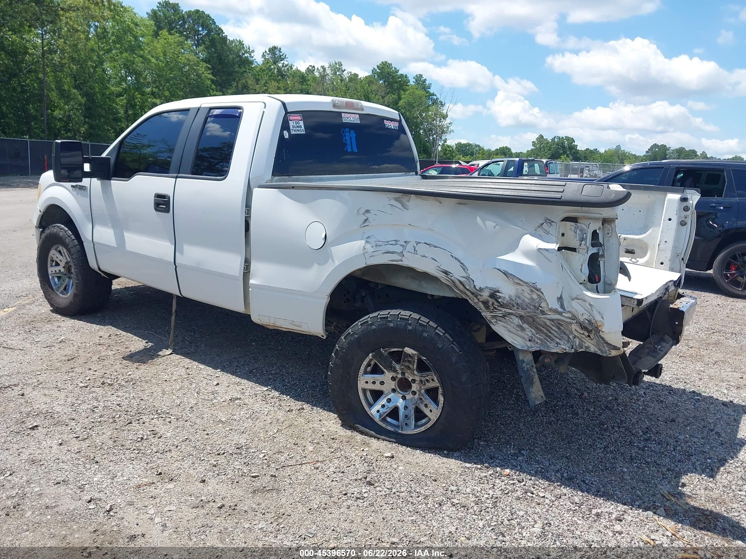 2010 Ford F-150 Fx4/lariat/xl/xlt White vin: 1FTFX1EV1AFA82903