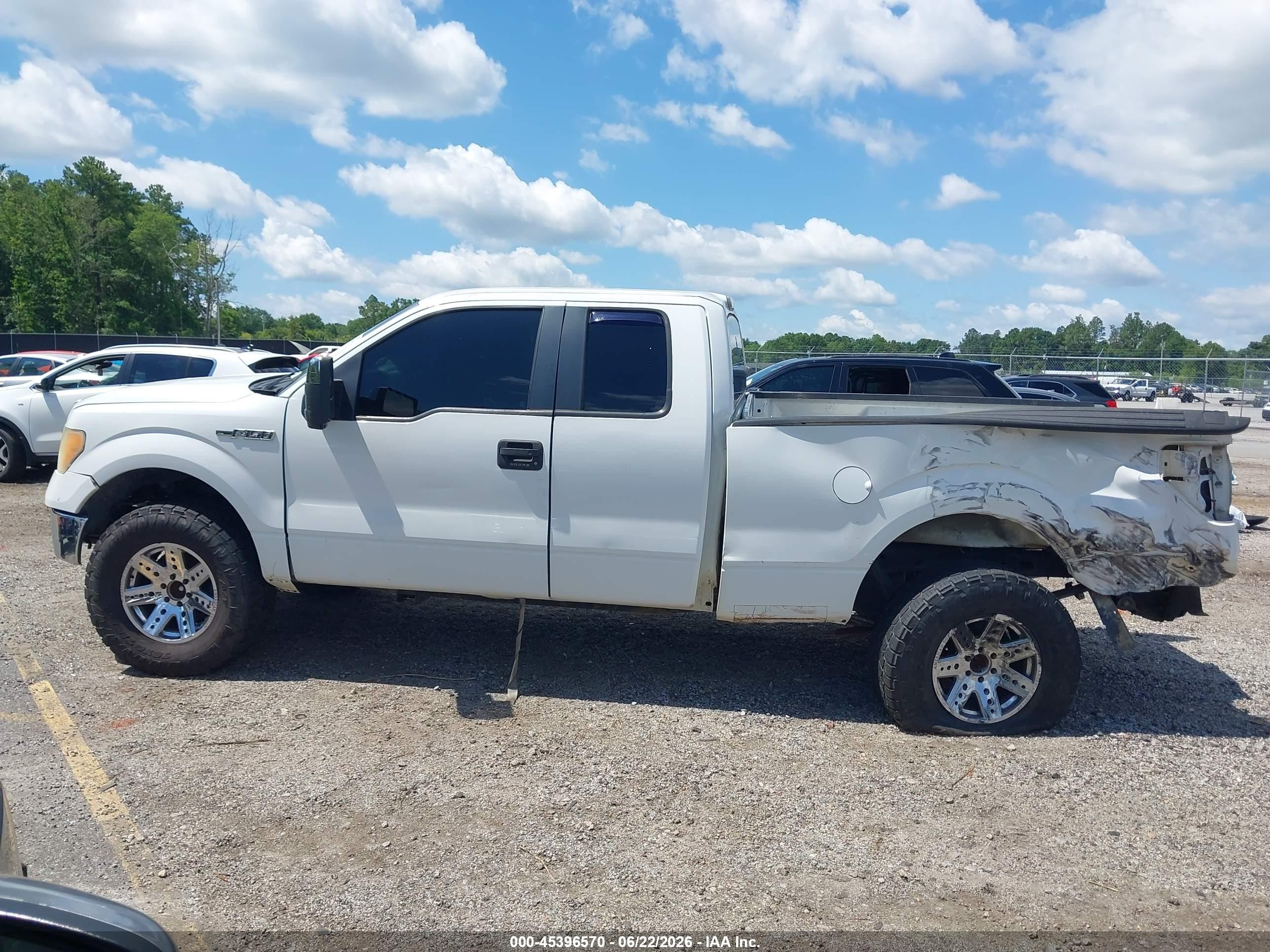 2010 Ford F-150 Fx4/lariat/xl/xlt White vin: 1FTFX1EV1AFA82903