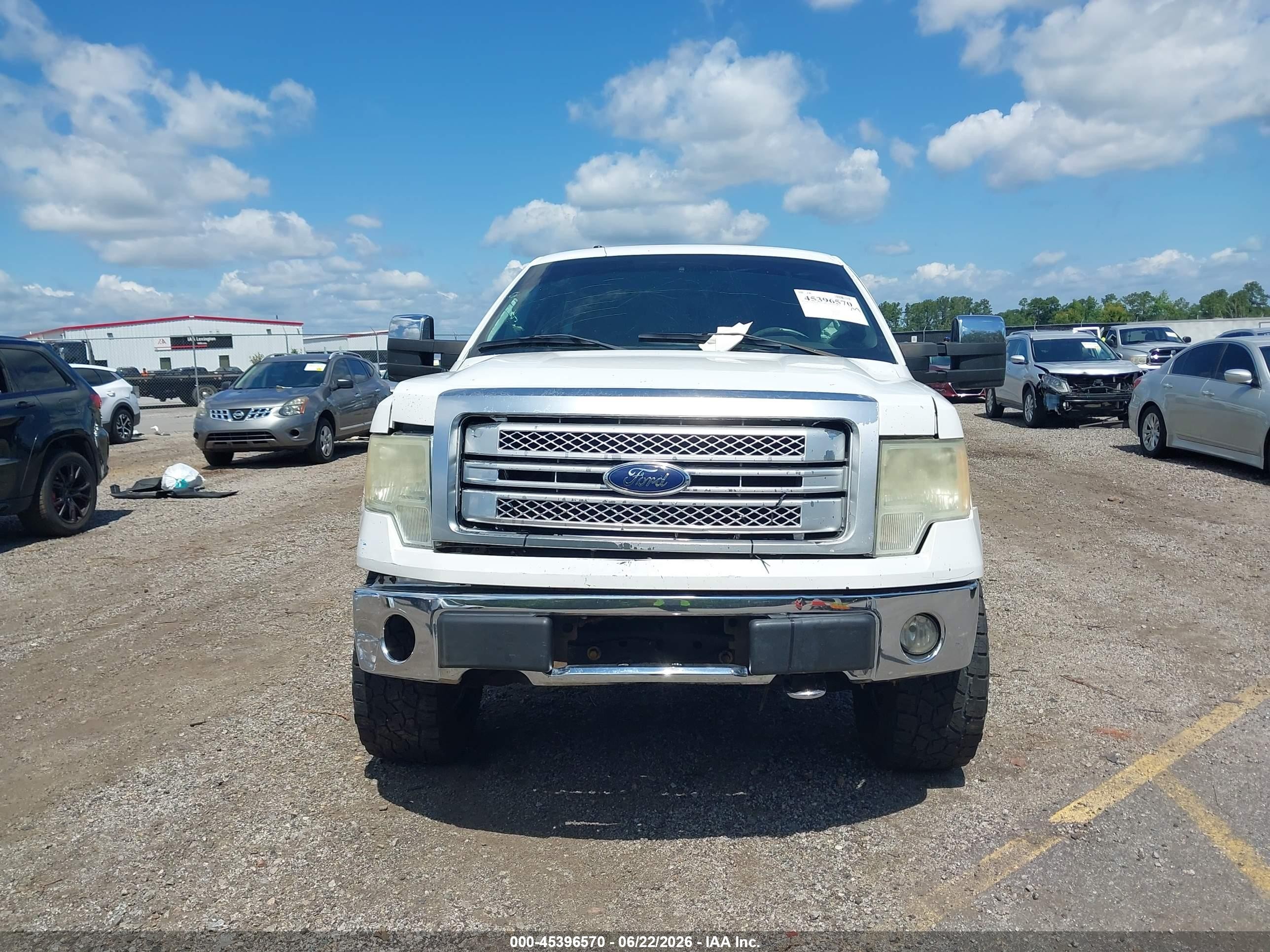 2010 Ford F-150 Fx4/lariat/xl/xlt White vin: 1FTFX1EV1AFA82903