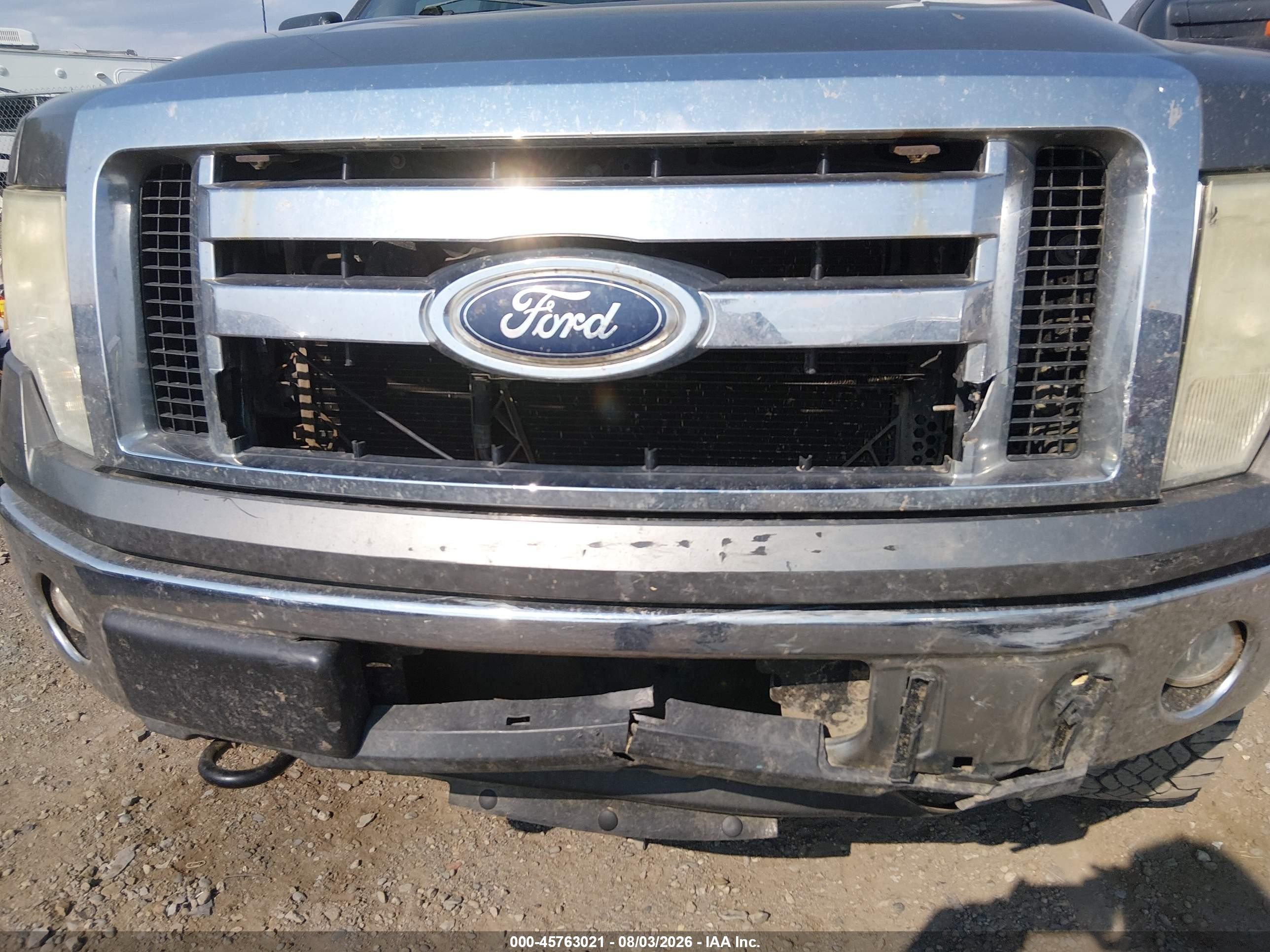2010 Ford F-150 Fx4/lariat/xl/xlt Gray vin: 1FTFX1EV1AFB09629