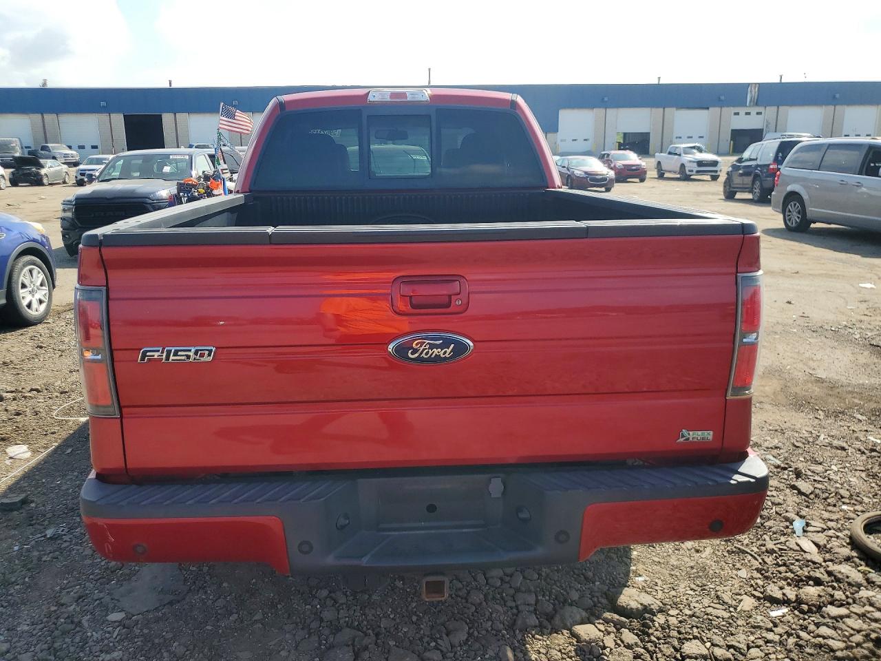 2010 Ford F150 Super Cab Red vin: 1FTFX1EV1AFB16208