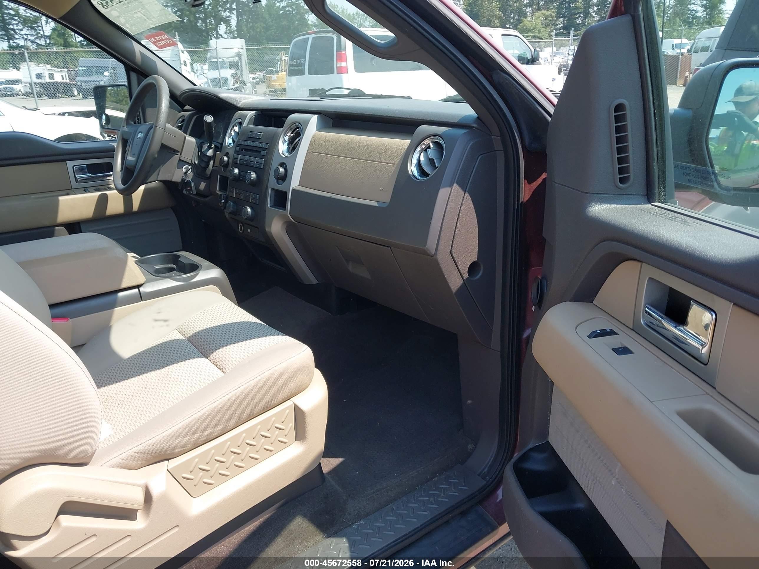 2010 Ford F-150 Fx4/lariat/xl/xlt Black vin: 1FTFX1EV1AFC58123