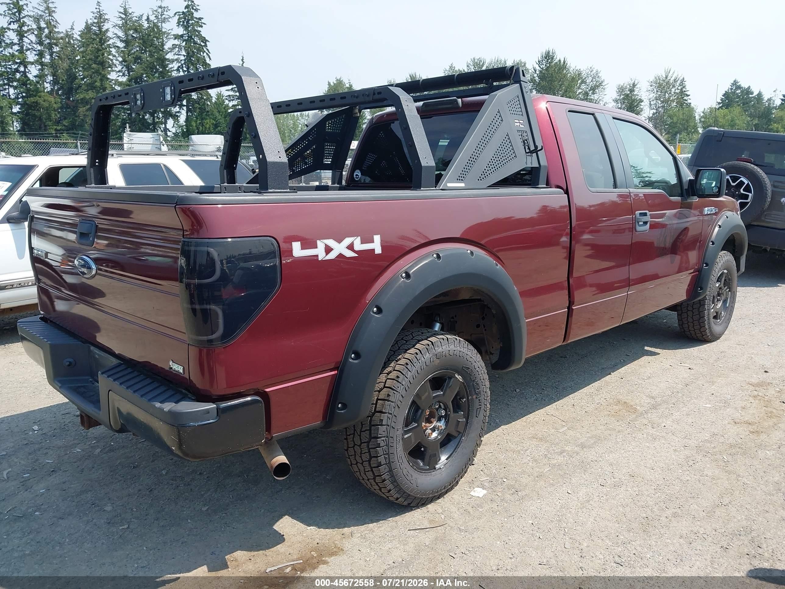2010 Ford F-150 Fx4/lariat/xl/xlt Black vin: 1FTFX1EV1AFC58123