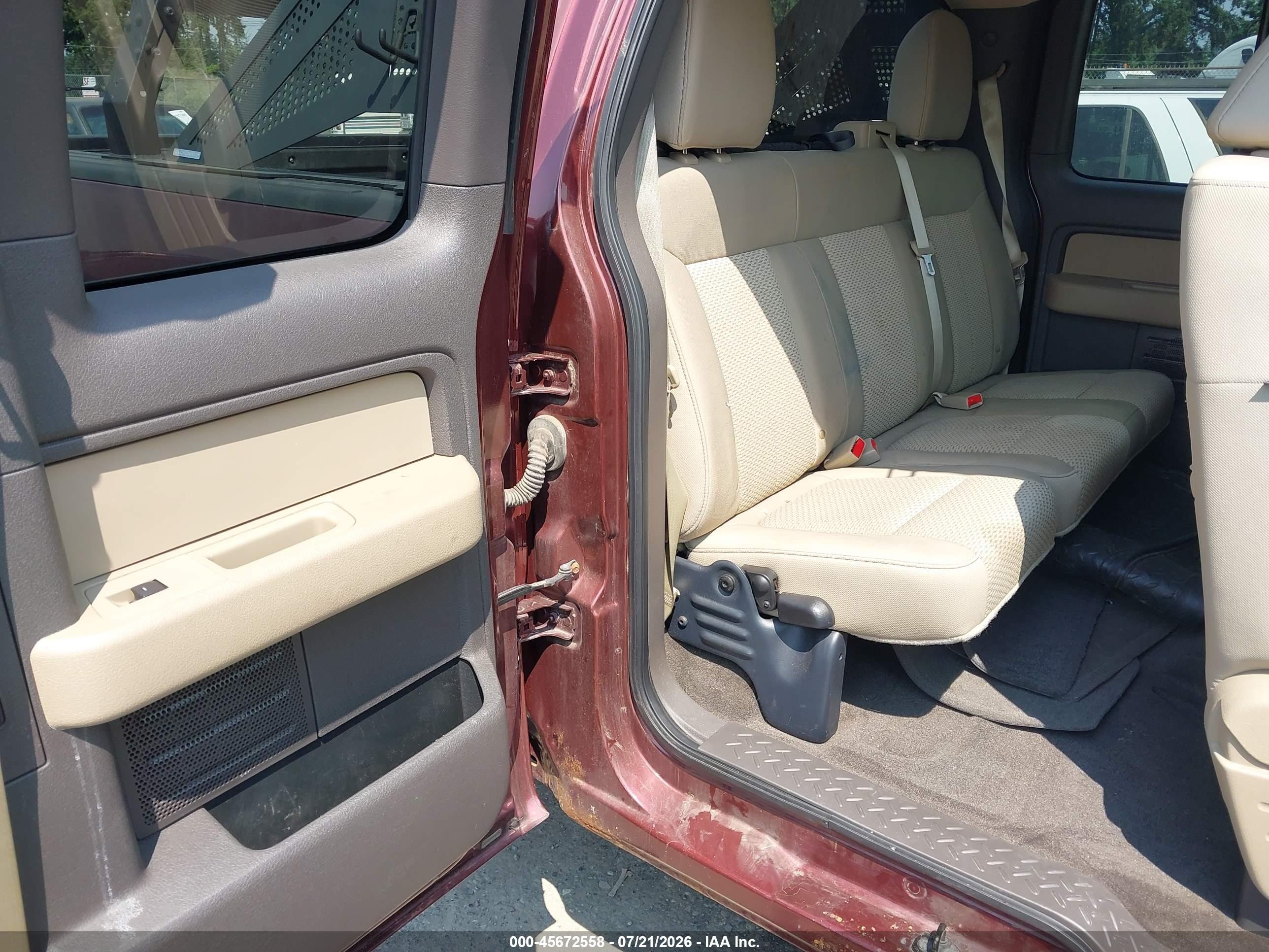 2010 Ford F-150 Fx4/lariat/xl/xlt Black vin: 1FTFX1EV1AFC58123