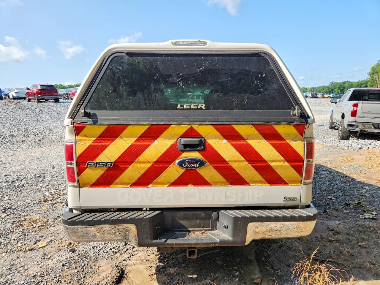 2010 Ford F150 Super Cab Белый vin: 1FTFX1EV2AFB90558