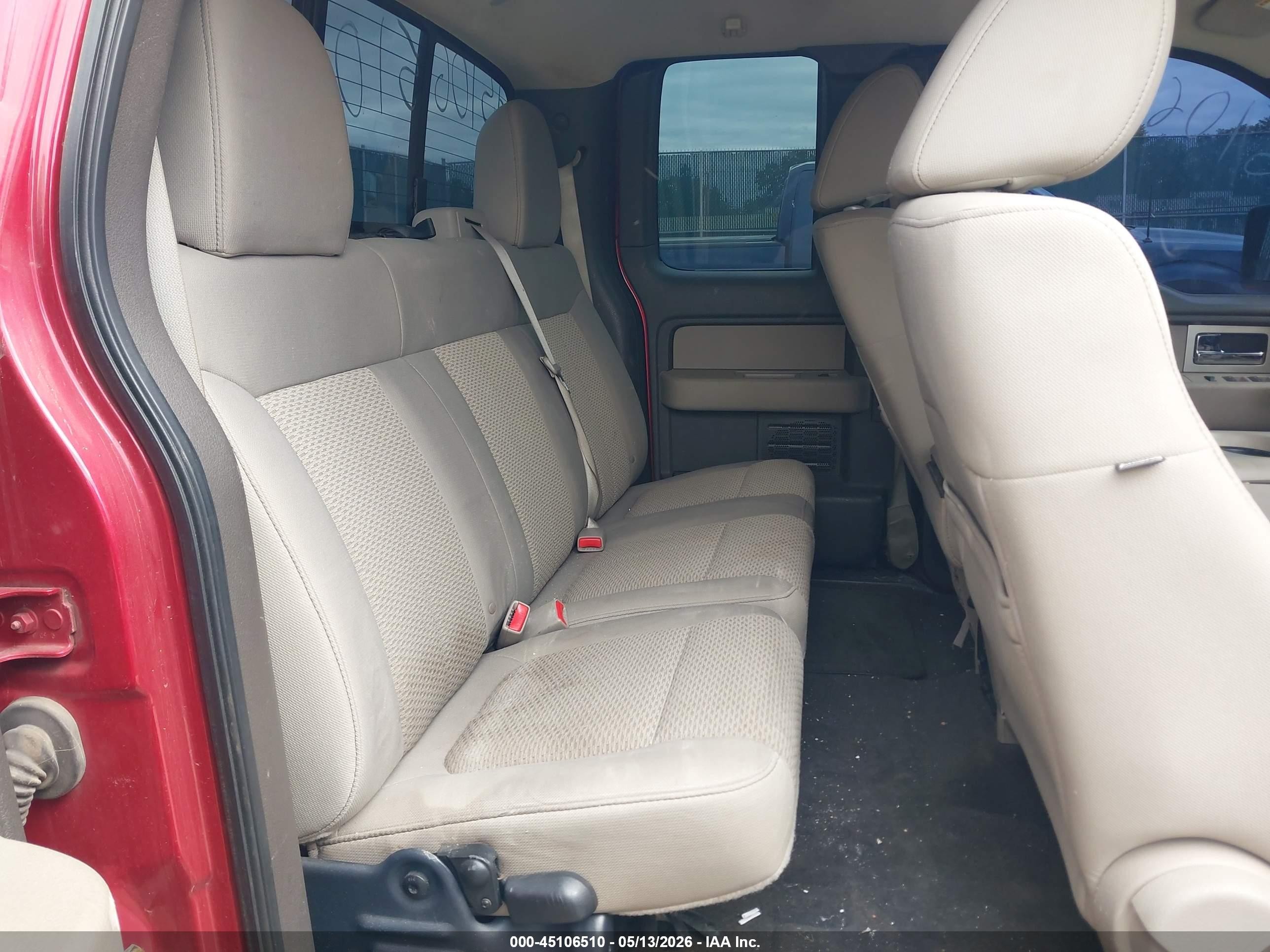 2010 Ford F-150 Fx4/lariat/xl/xlt Red vin: 1FTFX1EV2AFD74835