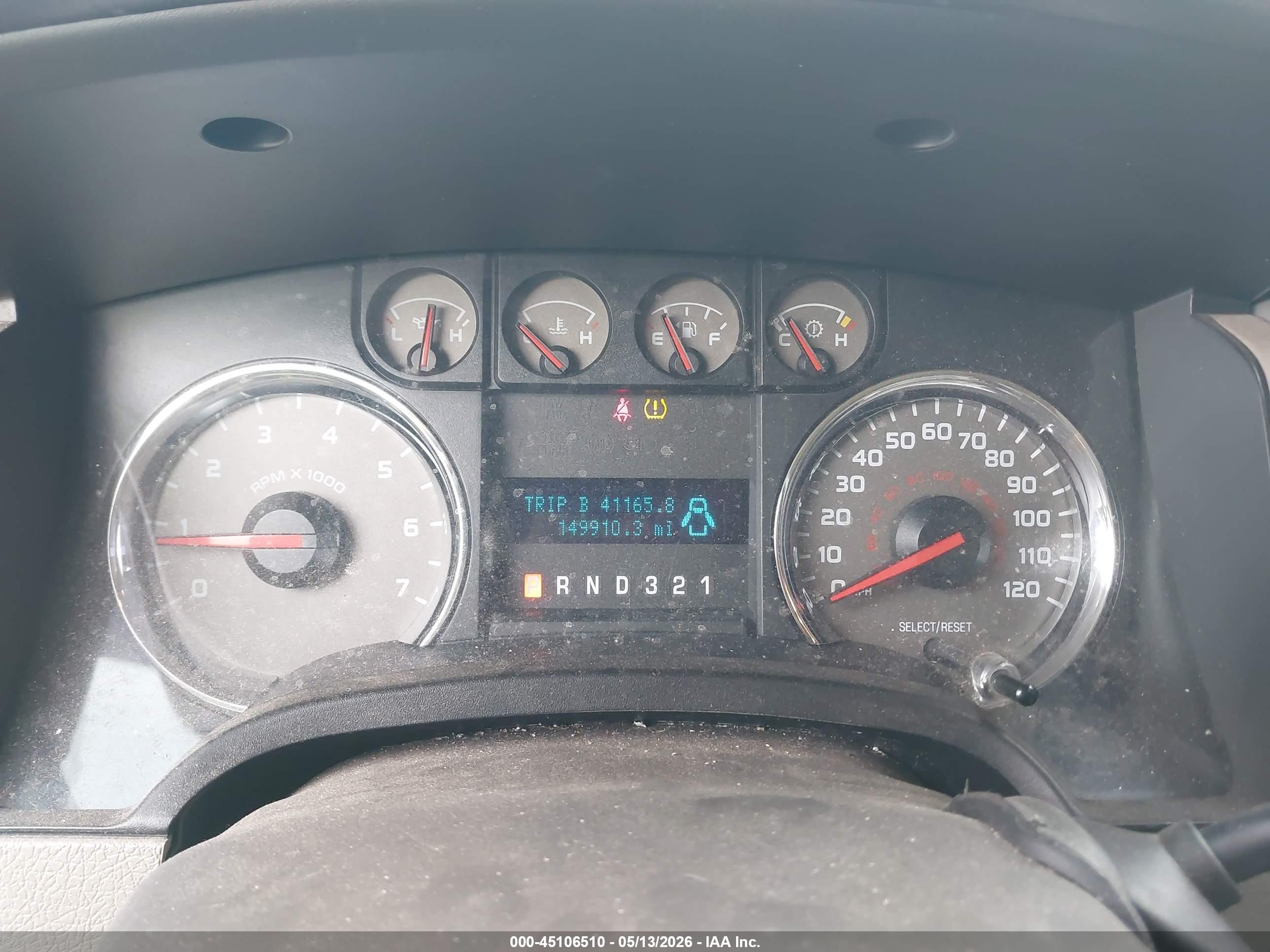 2010 Ford F-150 Fx4/lariat/xl/xlt Red vin: 1FTFX1EV2AFD74835