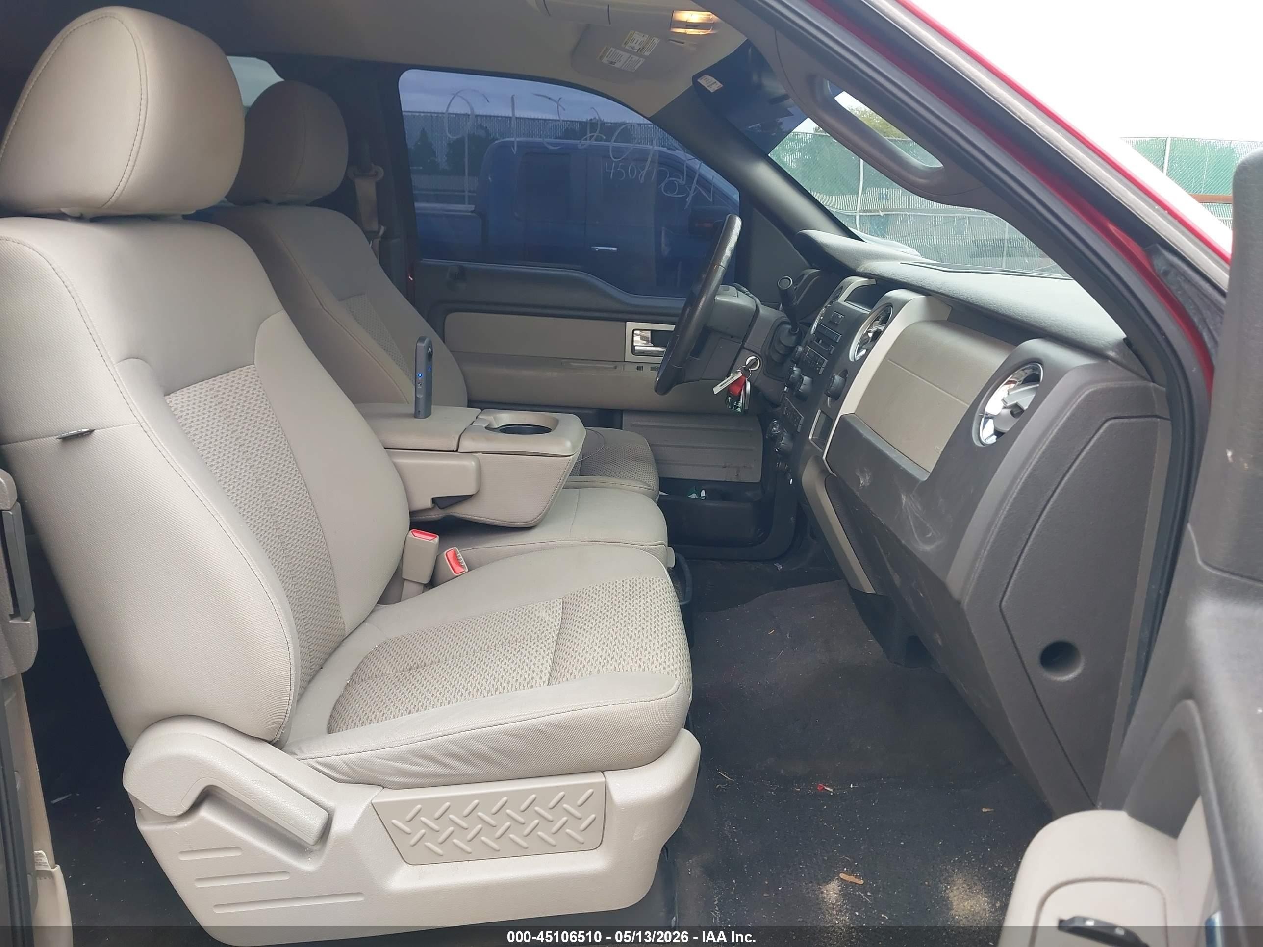 2010 Ford F-150 Fx4/lariat/xl/xlt Red vin: 1FTFX1EV2AFD74835