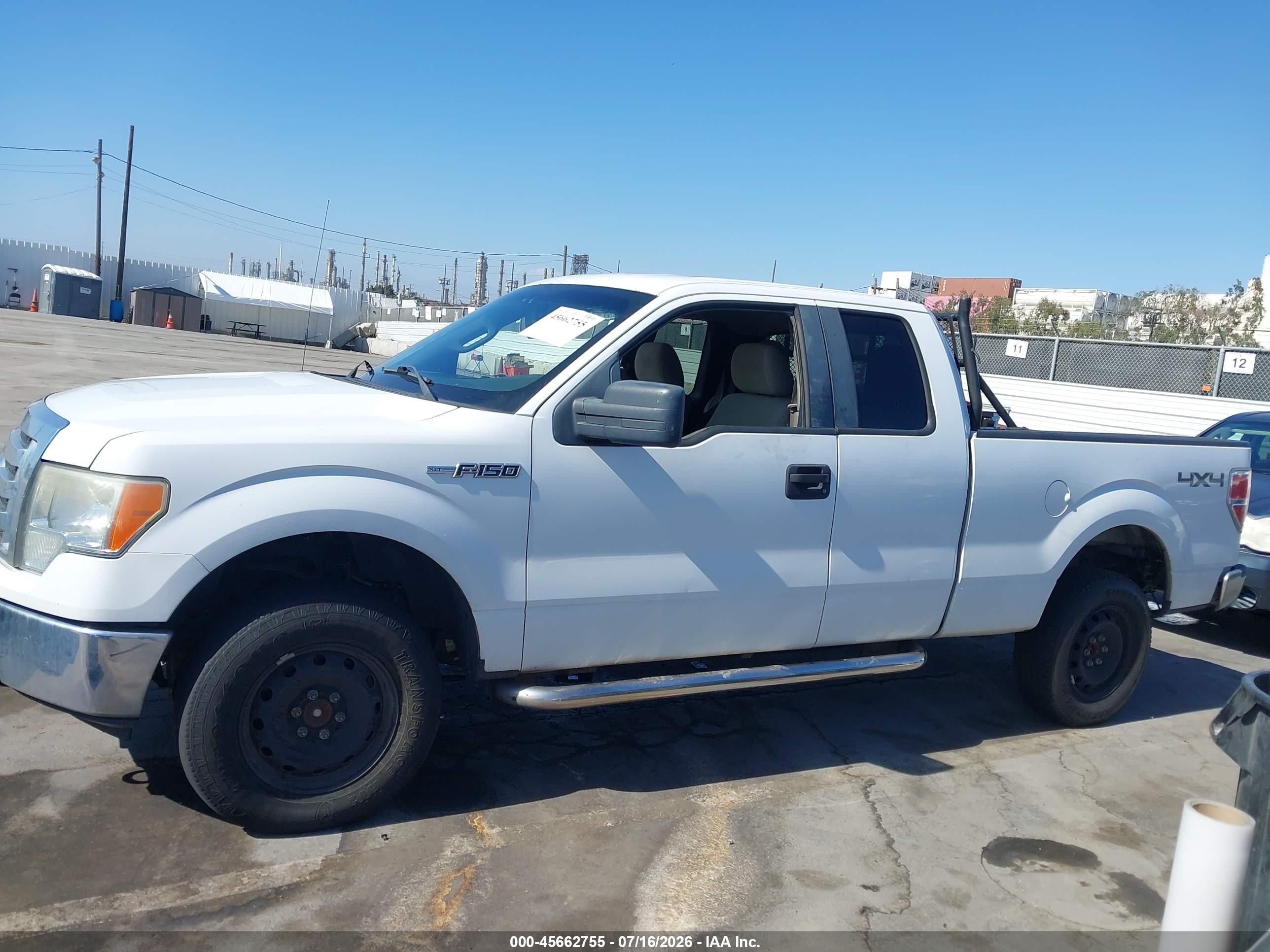 2010 Ford F-150 Fx4/lariat/xl/xlt White vin: 1FTFX1EV3AFA48784