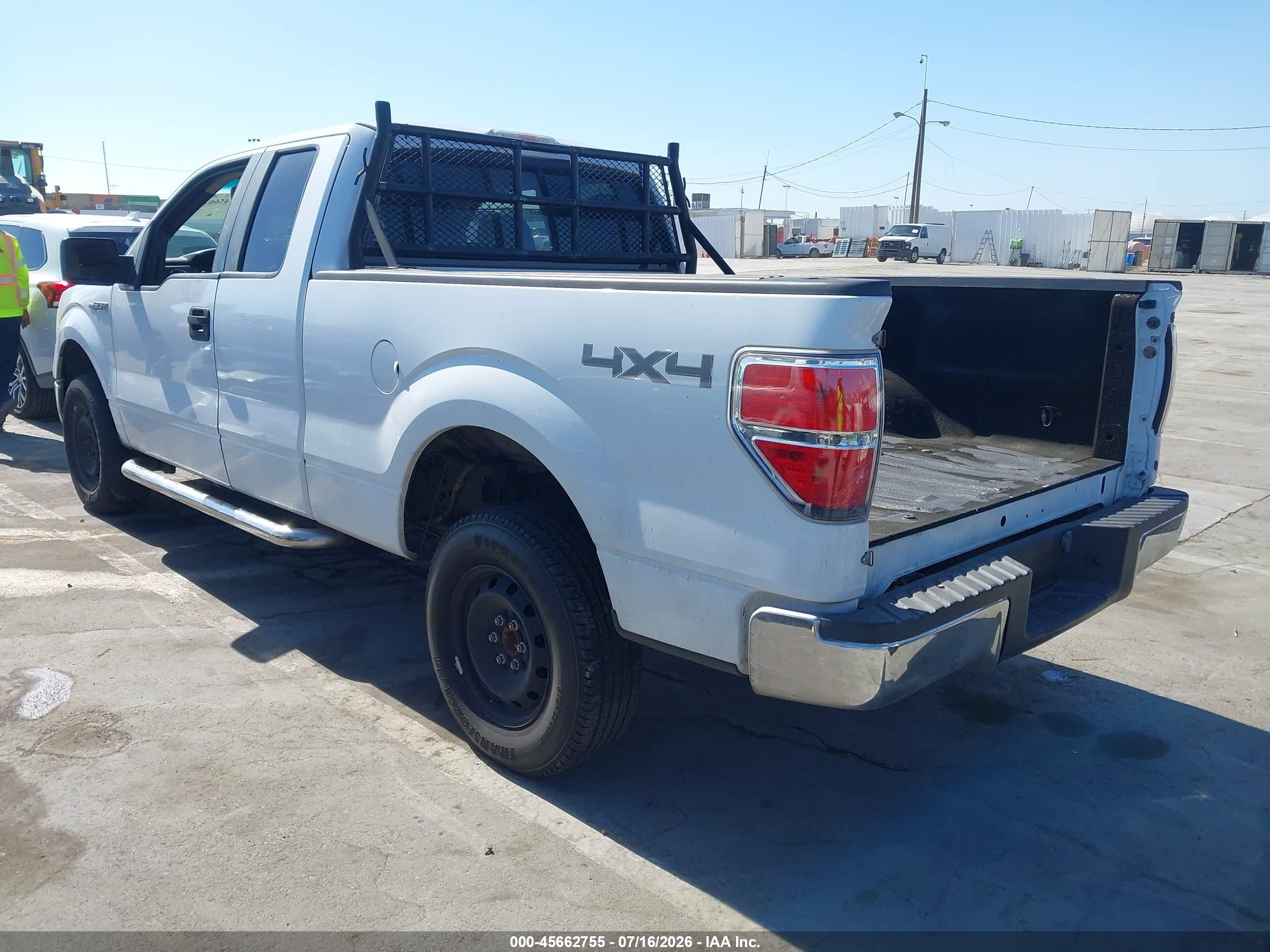 2010 Ford F-150 Fx4/lariat/xl/xlt White vin: 1FTFX1EV3AFA48784