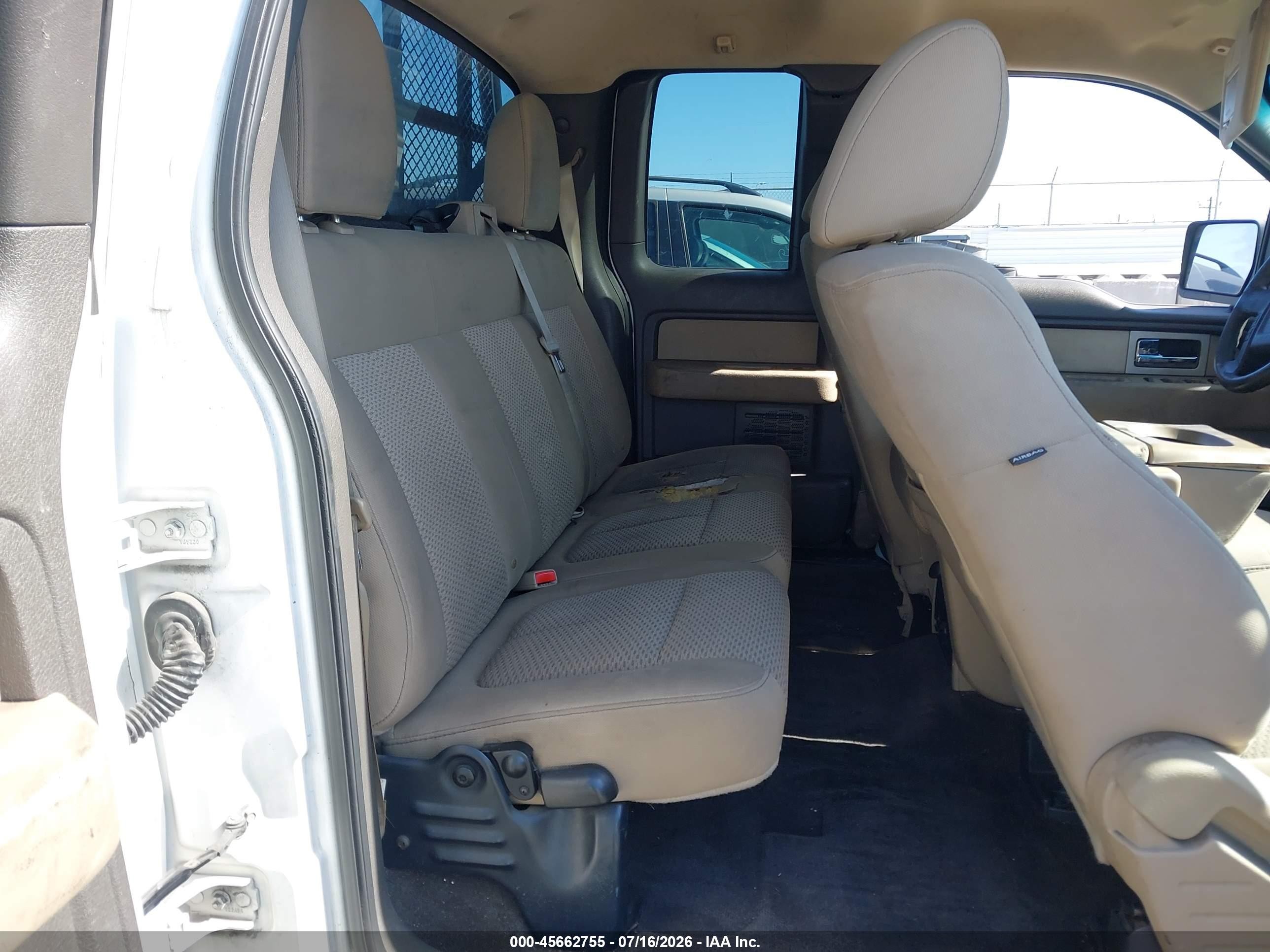 2010 Ford F-150 Fx4/lariat/xl/xlt White vin: 1FTFX1EV3AFA48784