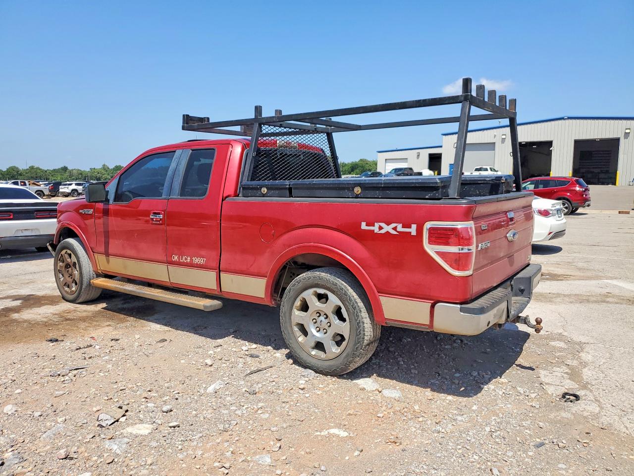 2010 Ford F-150 Red vin: 1FTFX1EV3AFB13164