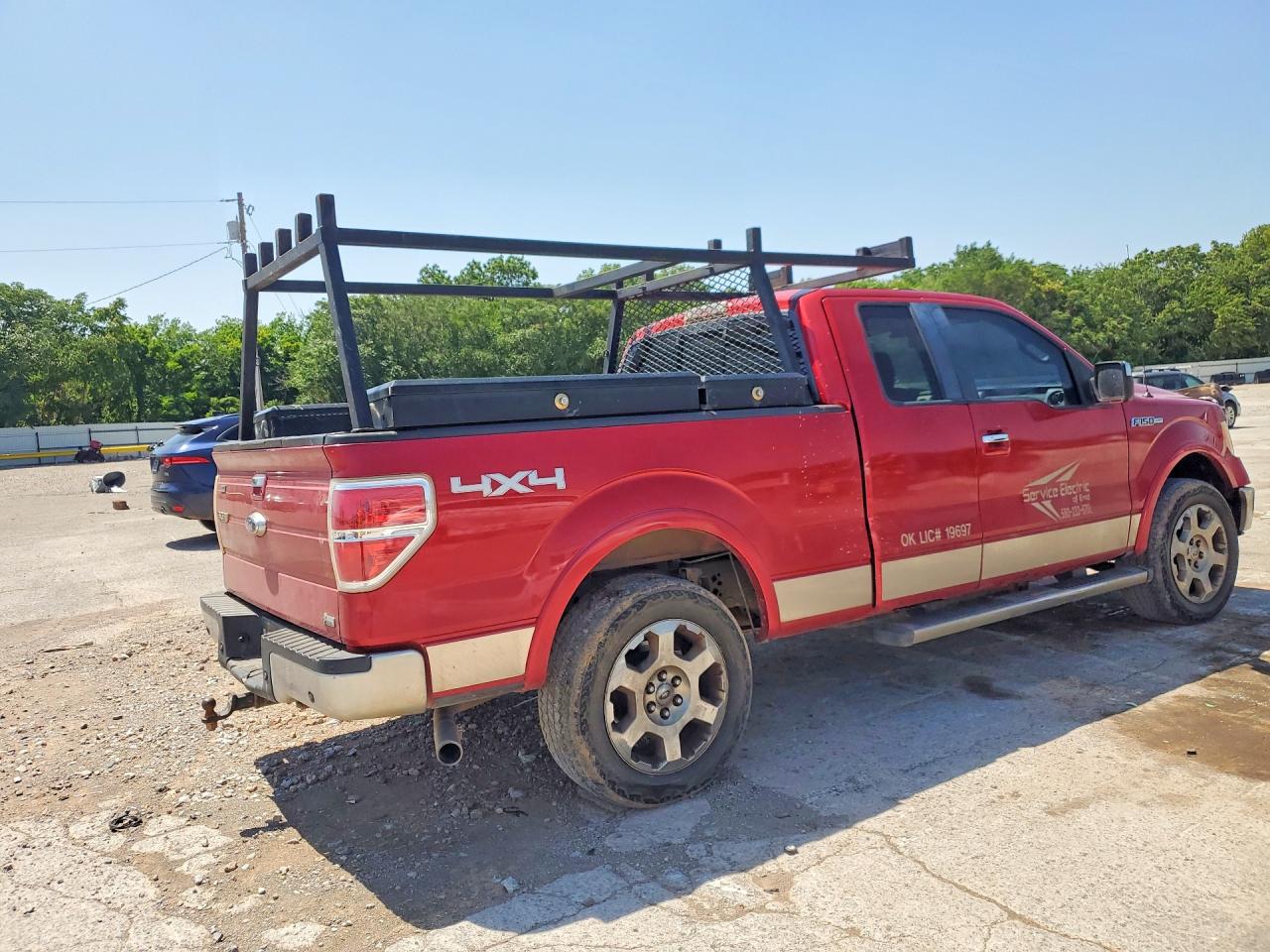 2010 Ford F-150 Red vin: 1FTFX1EV3AFB13164