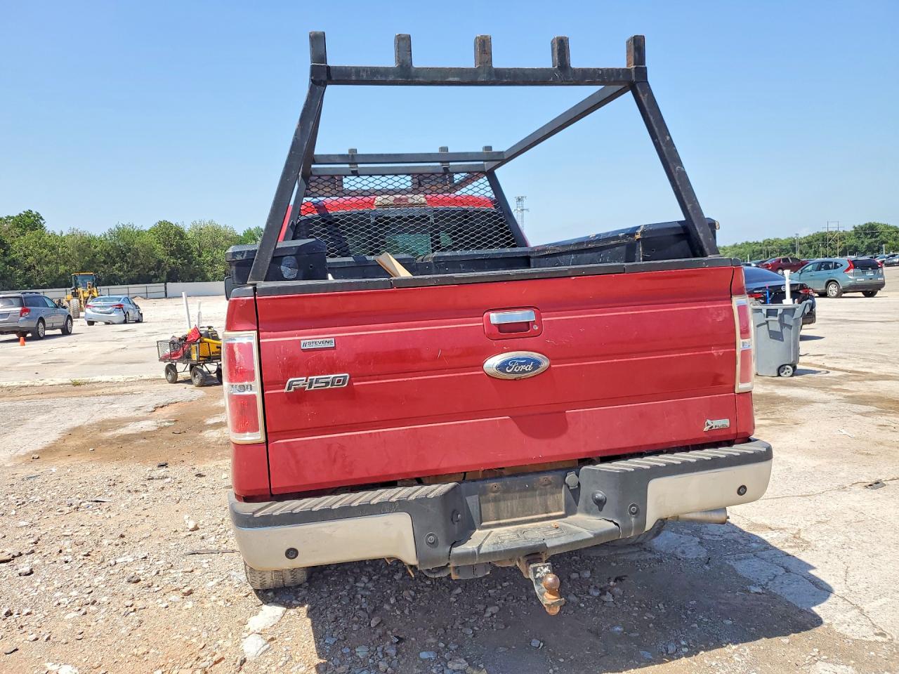 2010 Ford F-150 Red vin: 1FTFX1EV3AFB13164