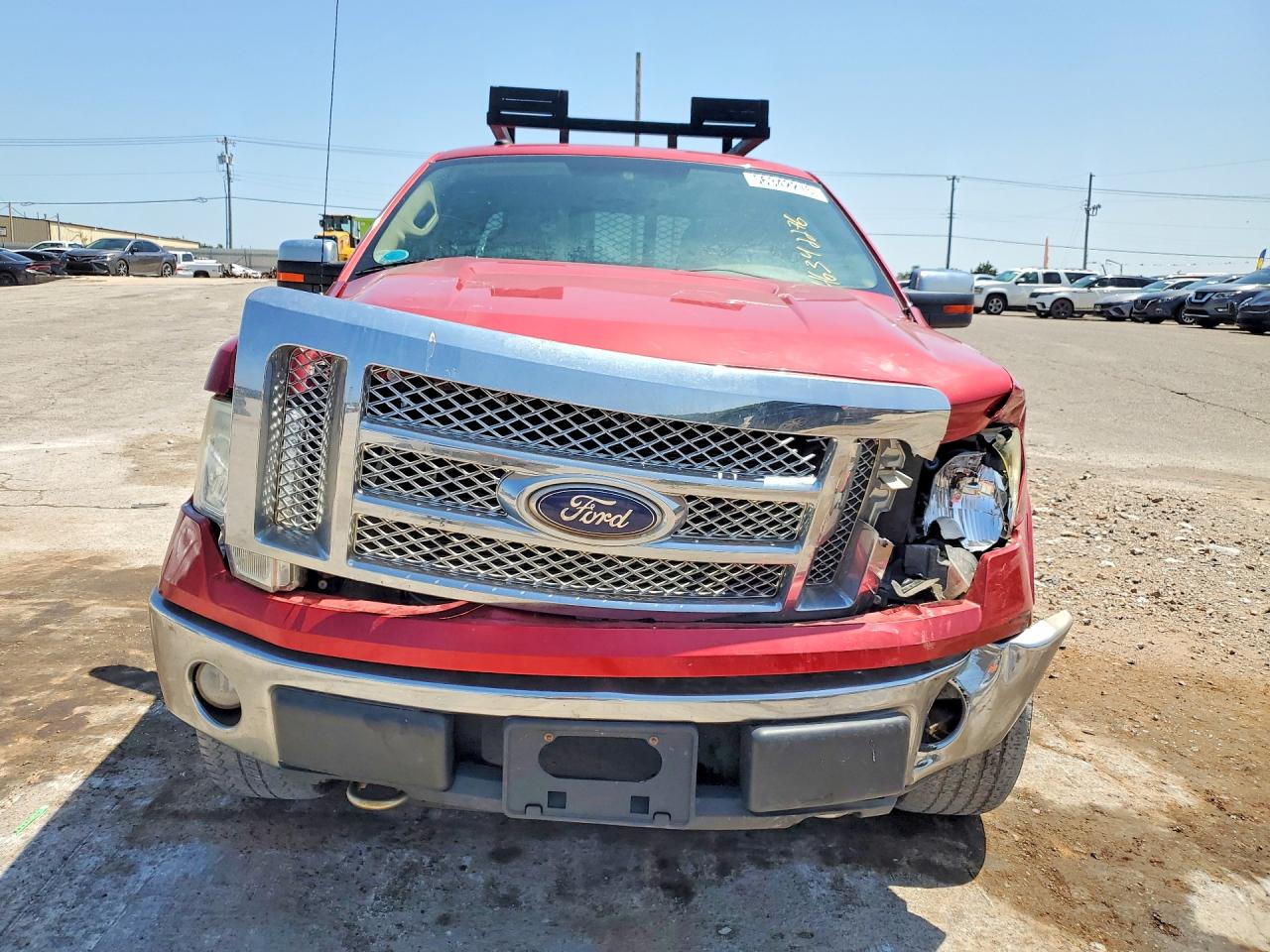 2010 Ford F-150 Red vin: 1FTFX1EV3AFB13164