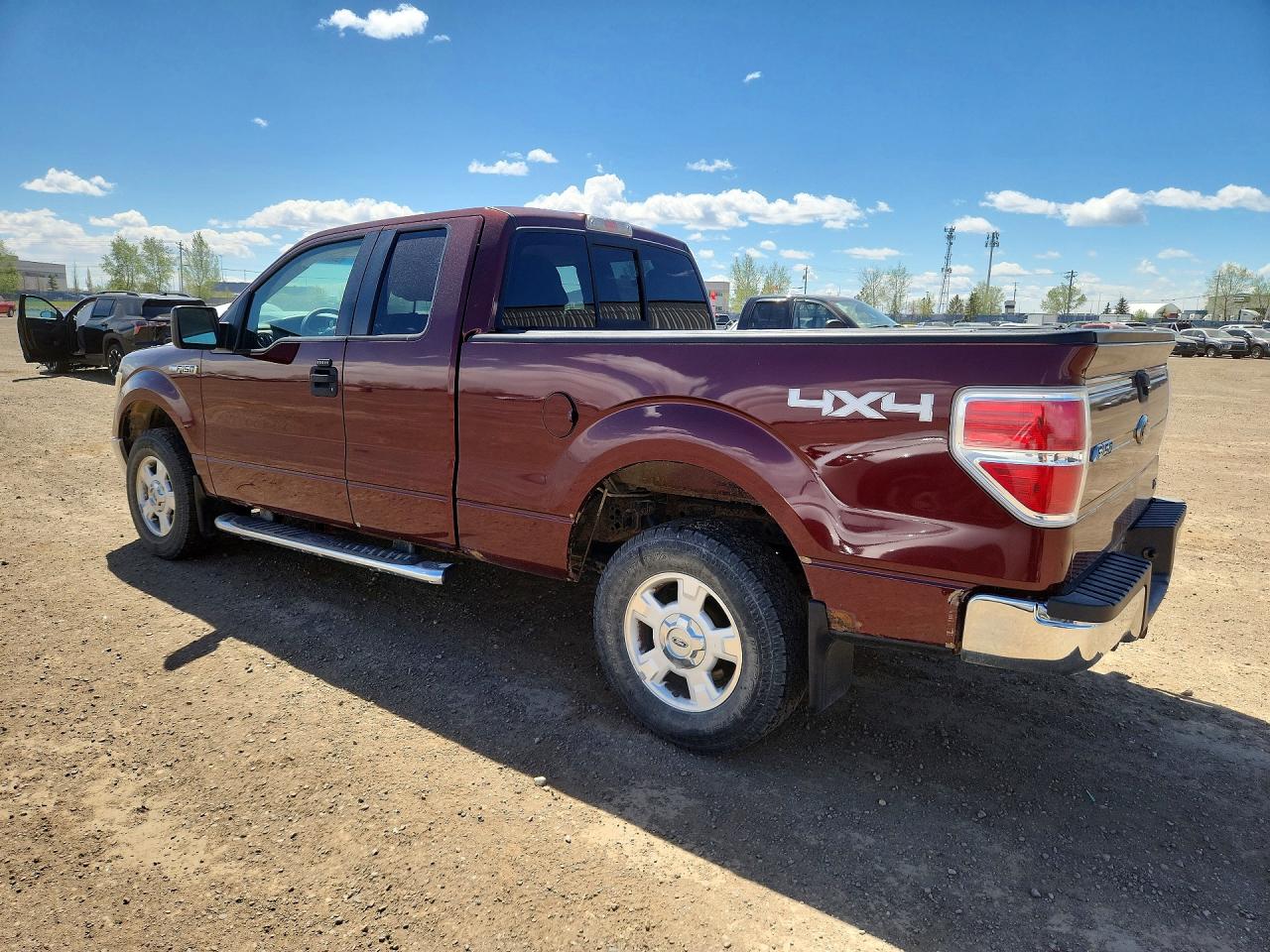 2010 Ford F150 Super Cab Burgundy vin: 1FTFX1EV3AFD27362
