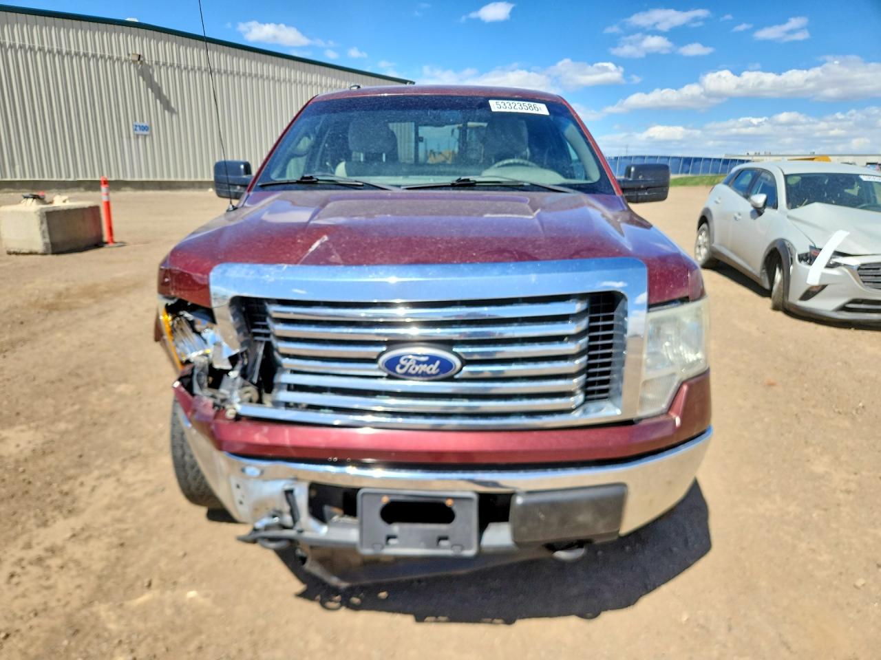 2010 Ford F150 Super Cab Burgundy vin: 1FTFX1EV3AFD27362