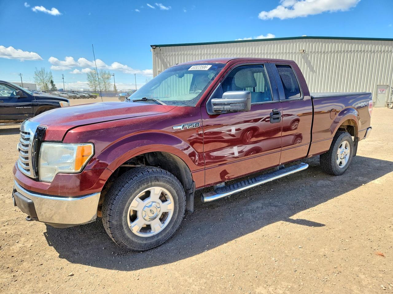 2010 Ford F150 Super Cab Burgundy vin: 1FTFX1EV3AFD27362