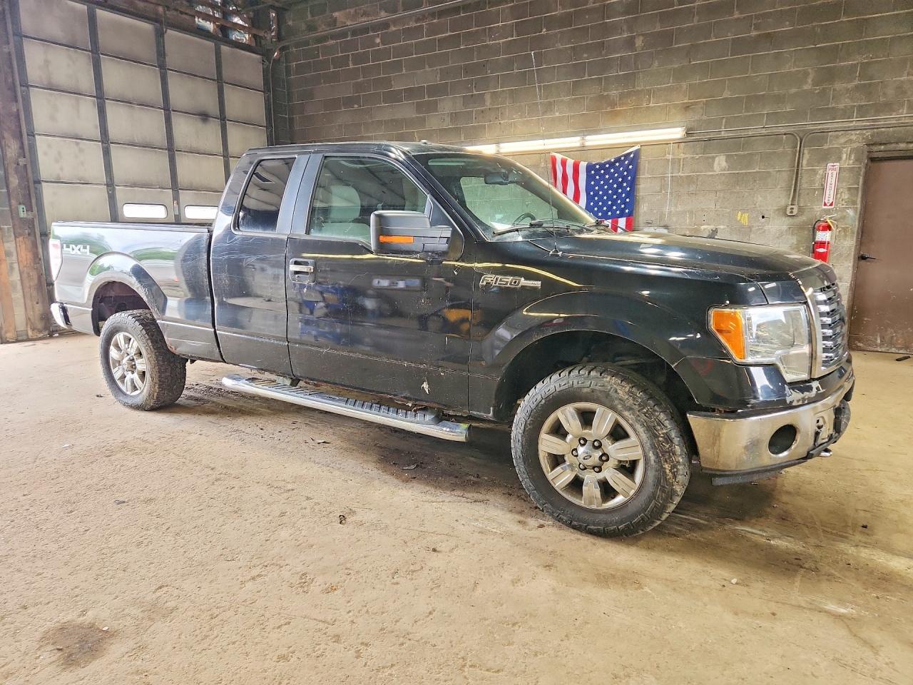 2010 Ford F150 Super Cab Black vin: 1FTFX1EV3AFD30987