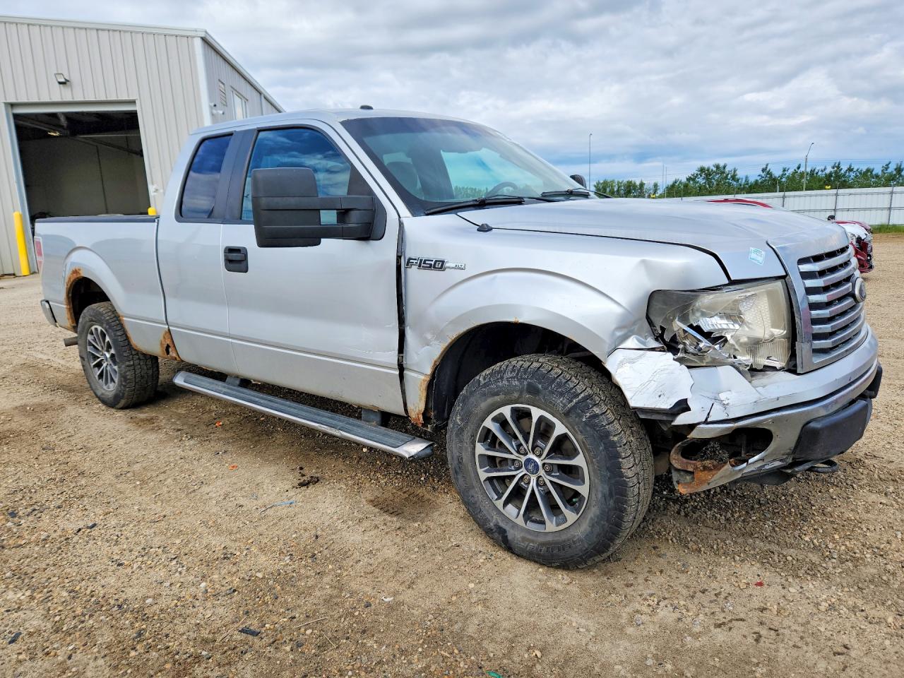 2010 Ford F150 Super Cab Silver vin: 1FTFX1EV3AFD34652