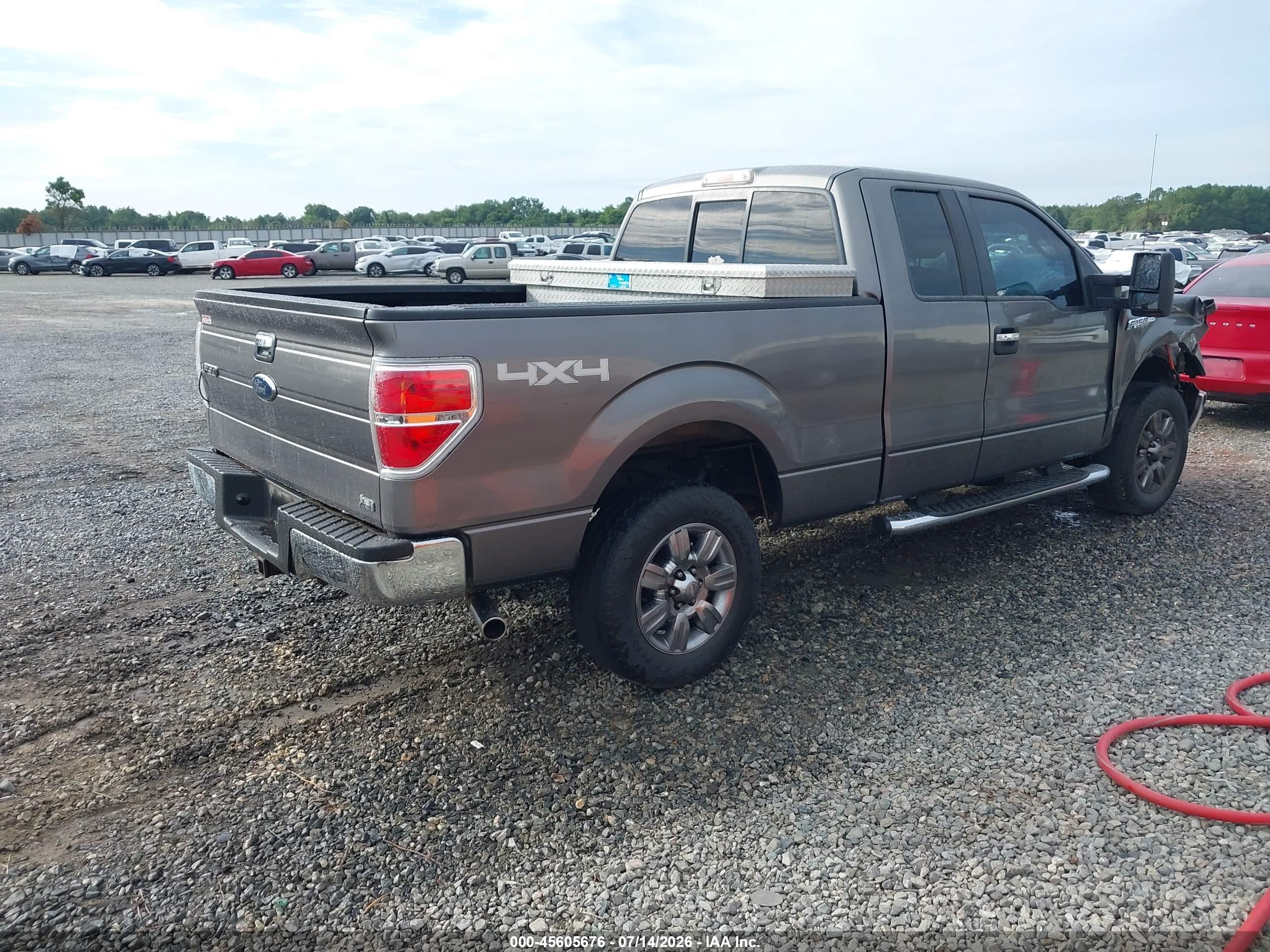 2010 Ford F-150 Fx4/lariat/xl/xlt Gray vin: 1FTFX1EV4AFA44632