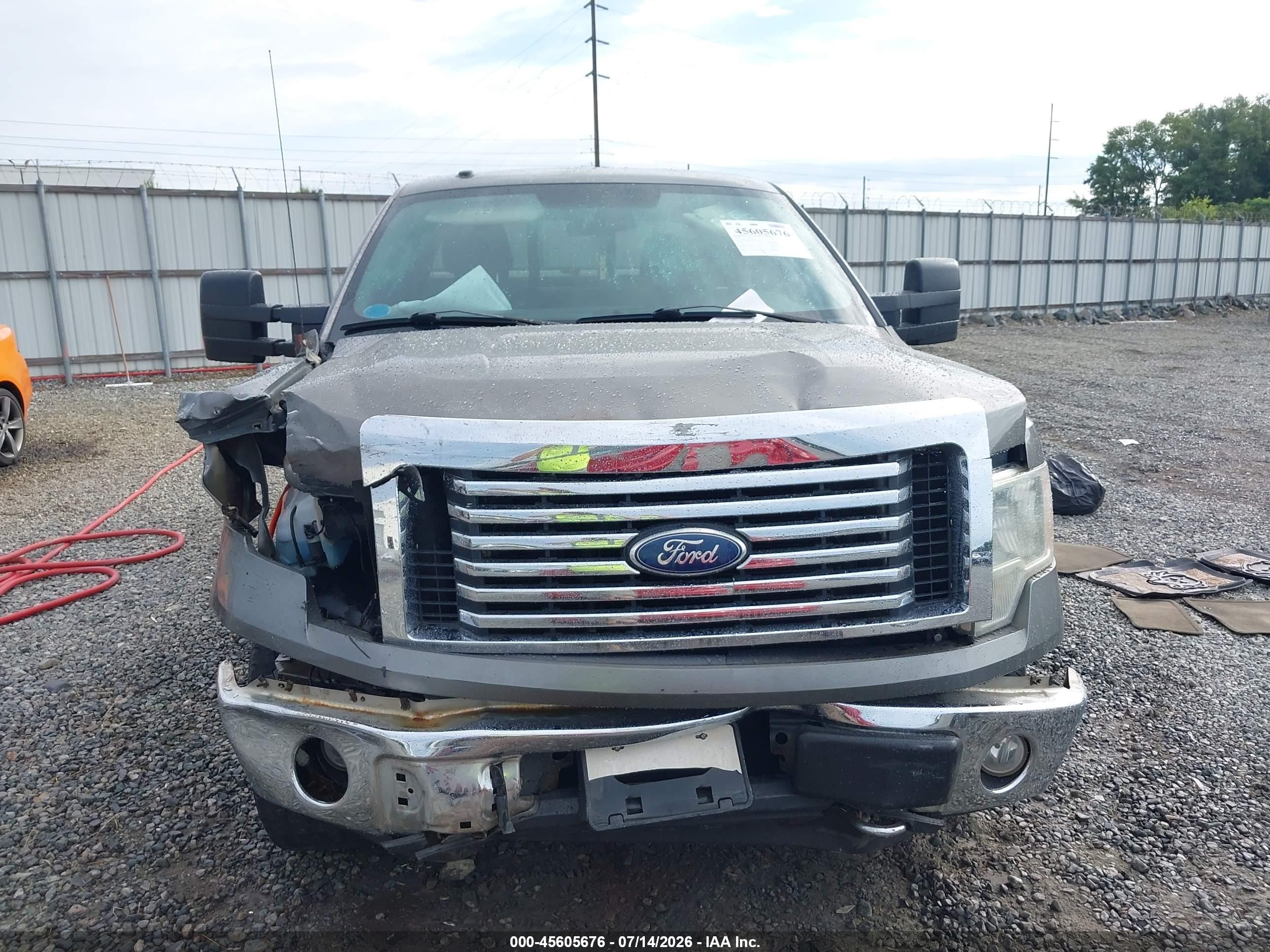 2010 Ford F-150 Fx4/lariat/xl/xlt Gray vin: 1FTFX1EV4AFA44632