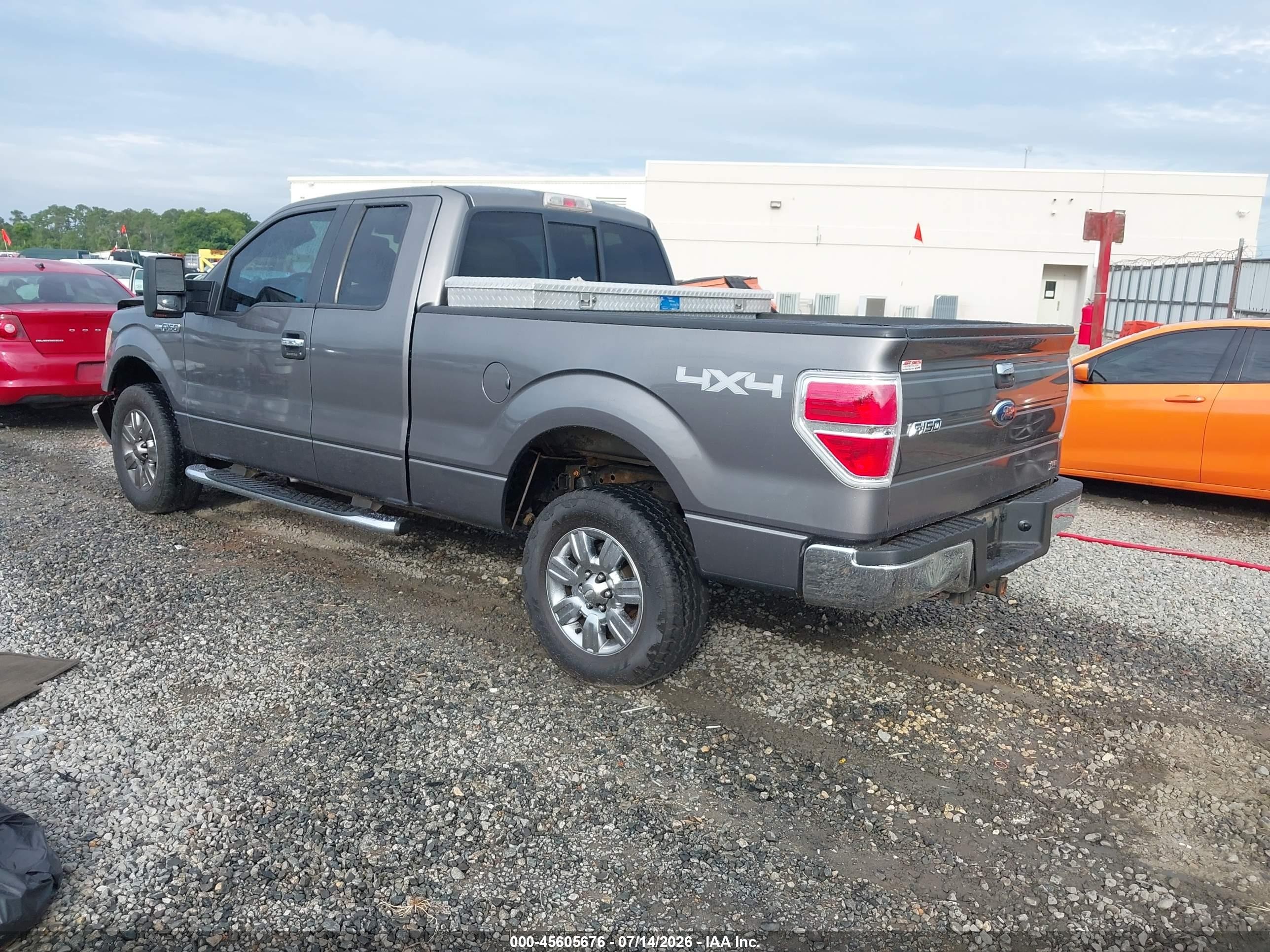 2010 Ford F-150 Fx4/lariat/xl/xlt Gray vin: 1FTFX1EV4AFA44632