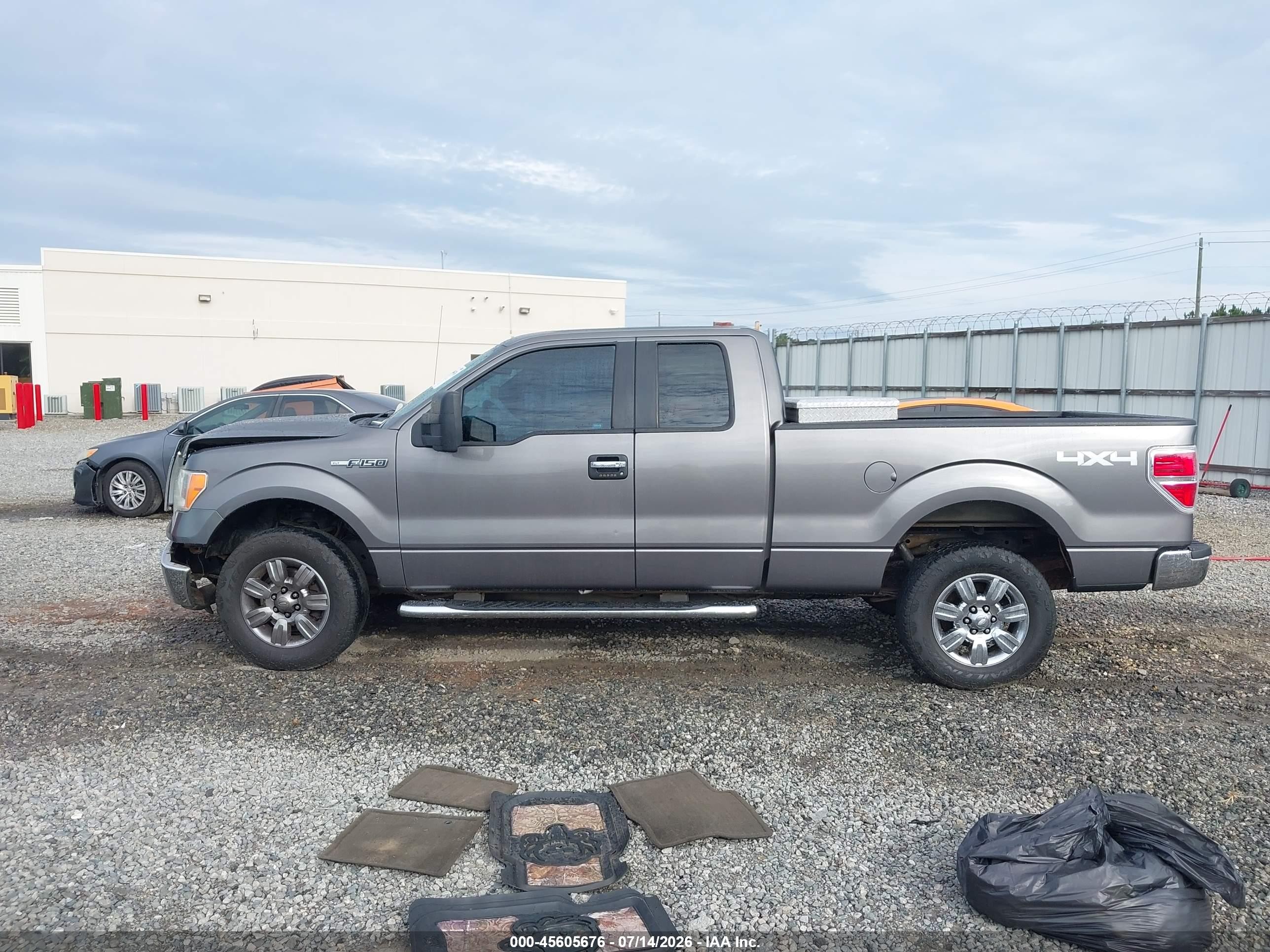 2010 Ford F-150 Fx4/lariat/xl/xlt Gray vin: 1FTFX1EV4AFA44632