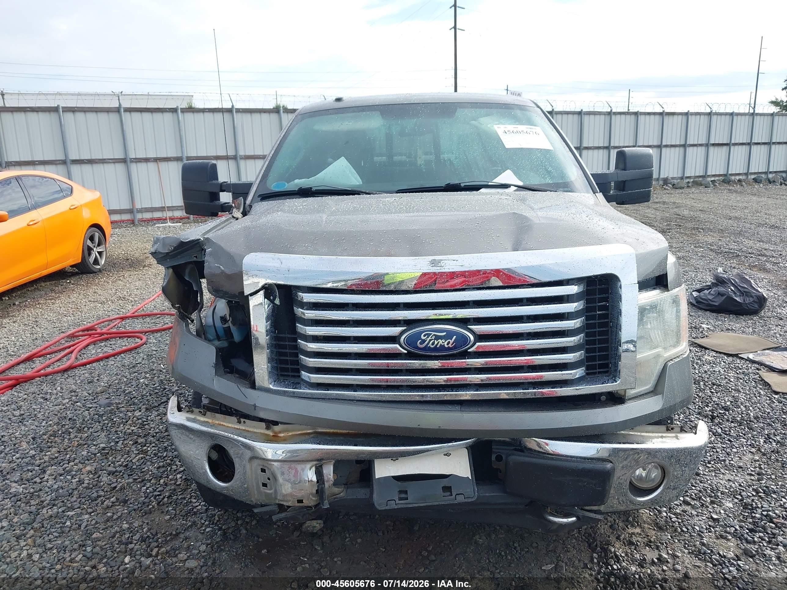 2010 Ford F-150 Fx4/lariat/xl/xlt Gray vin: 1FTFX1EV4AFA44632