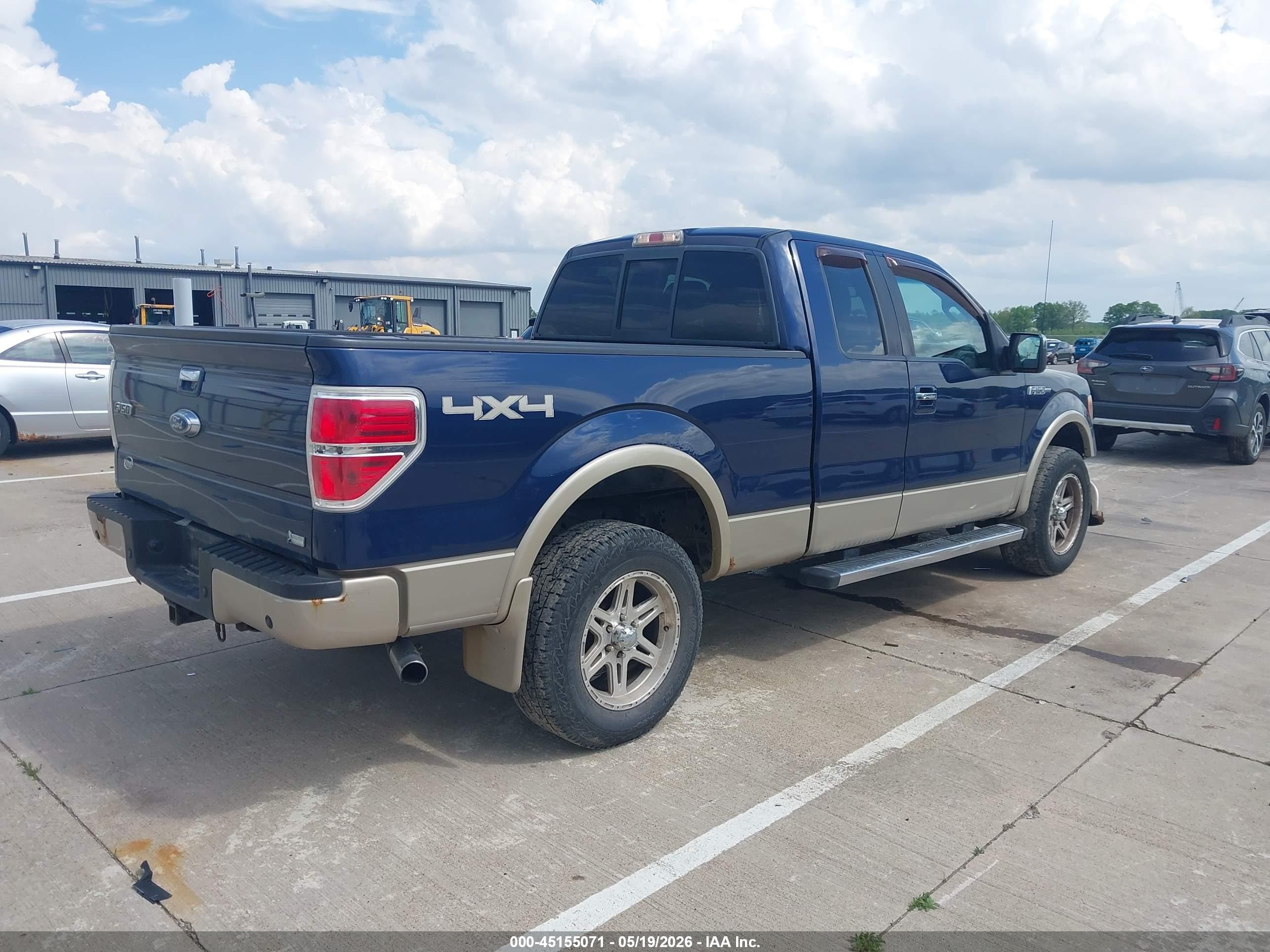 2010 Ford F-150 Fx4/lariat/xl/xlt Blue vin: 1FTFX1EV4AFB11472