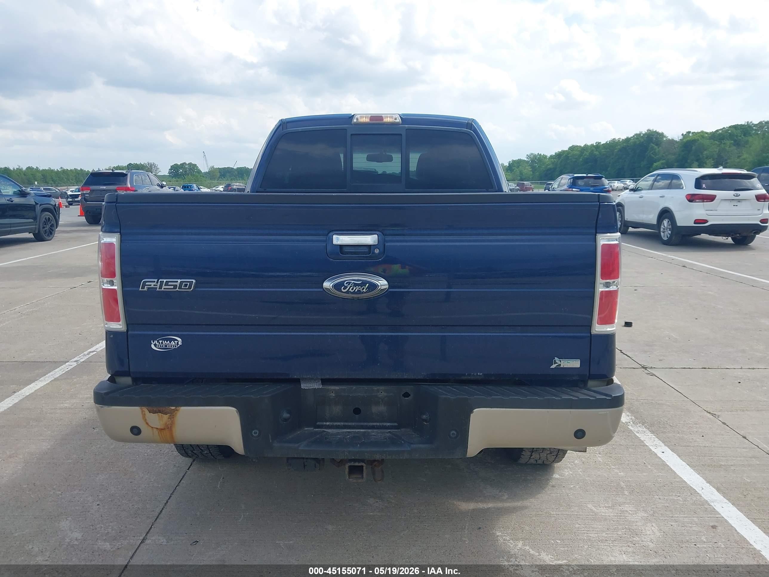 2010 Ford F-150 Fx4/lariat/xl/xlt Blue vin: 1FTFX1EV4AFB11472