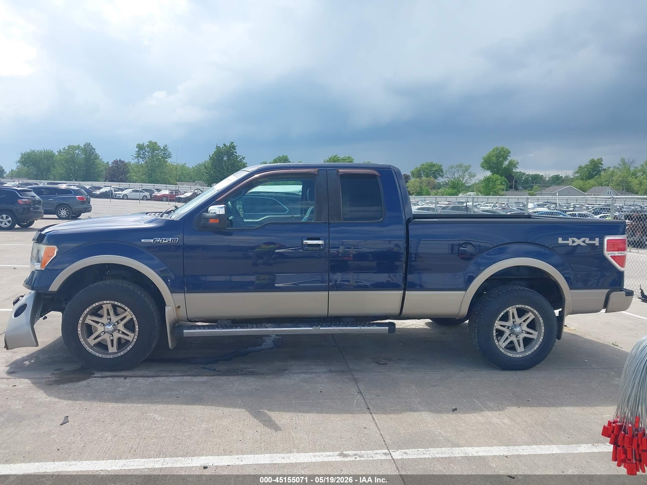 2010 Ford F-150 Fx4/lariat/xl/xlt Blue vin: 1FTFX1EV4AFB11472