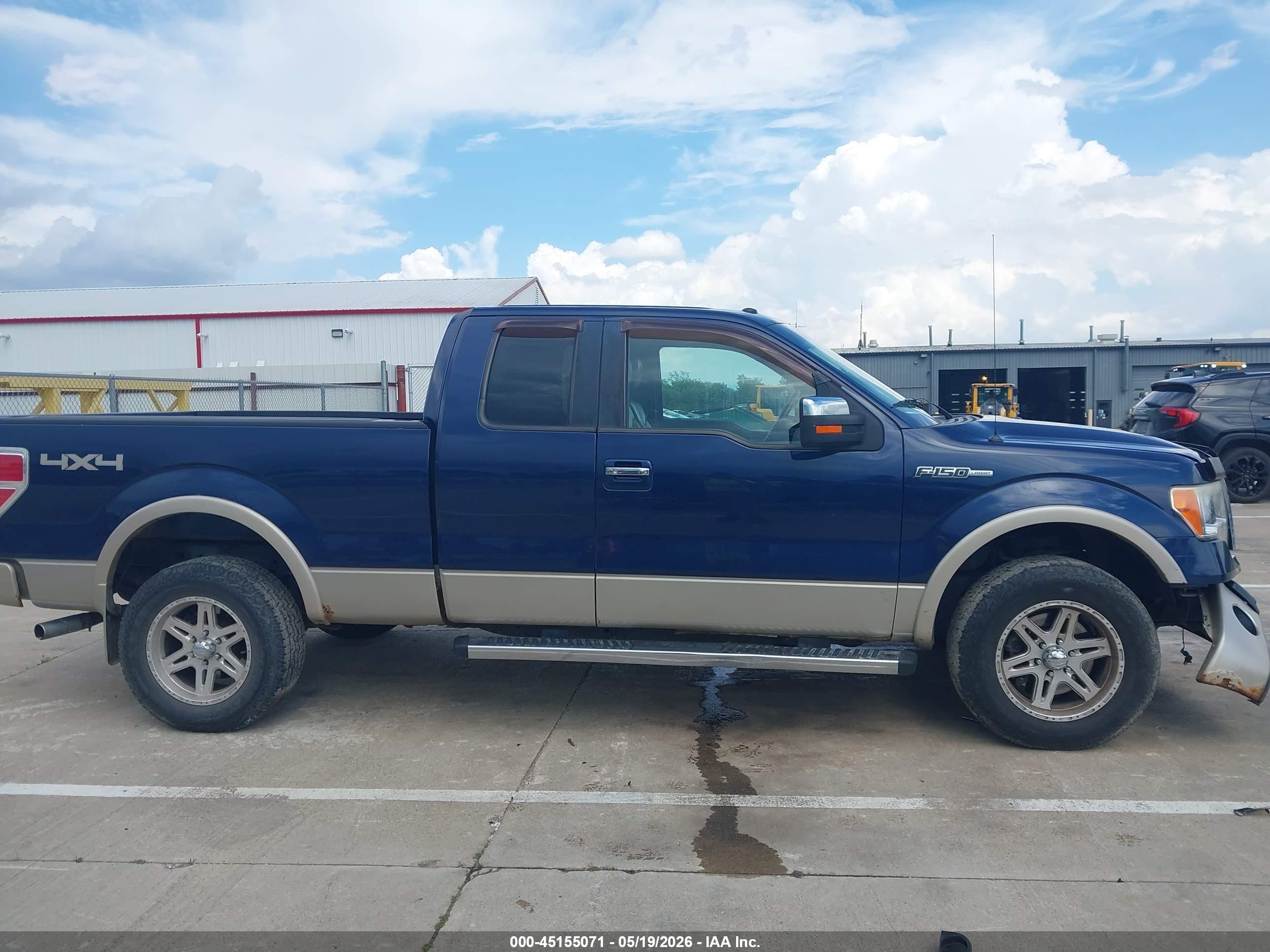 2010 Ford F-150 Fx4/lariat/xl/xlt Blue vin: 1FTFX1EV4AFB11472