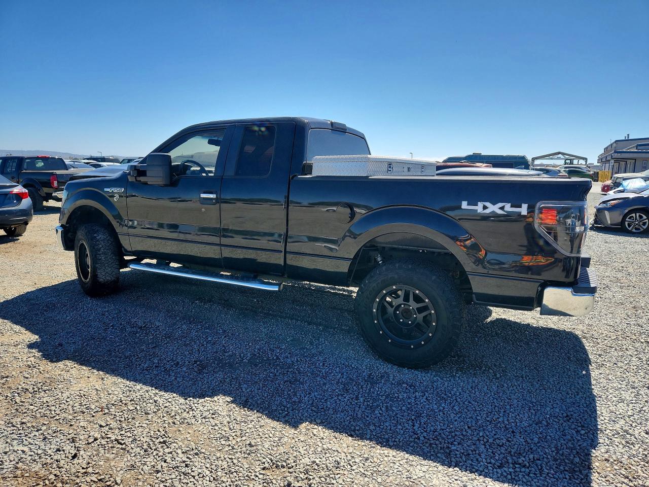 2010 Ford F150 Super Cab Black vin: 1FTFX1EV4AFC23379