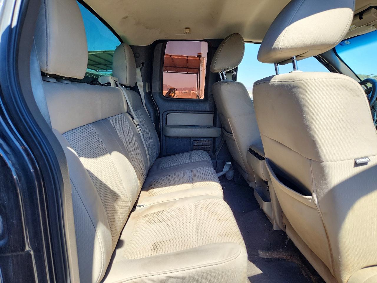 2010 Ford F150 Super Cab Black vin: 1FTFX1EV4AFC23379