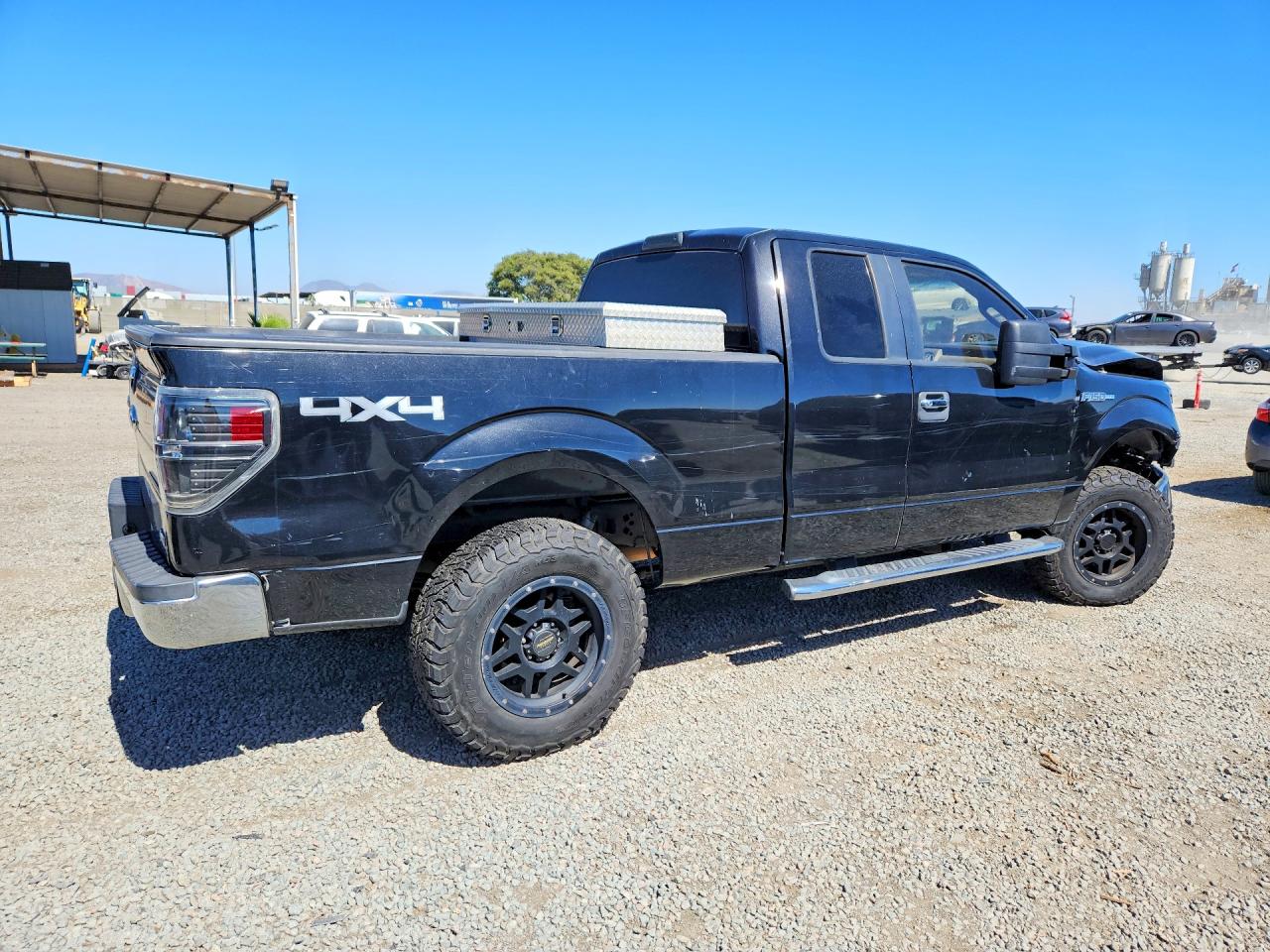 2010 Ford F150 Super Cab Black vin: 1FTFX1EV4AFC23379