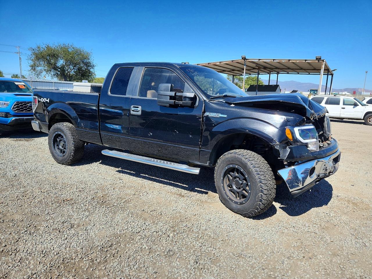 2010 Ford F150 Super Cab Black vin: 1FTFX1EV4AFC23379