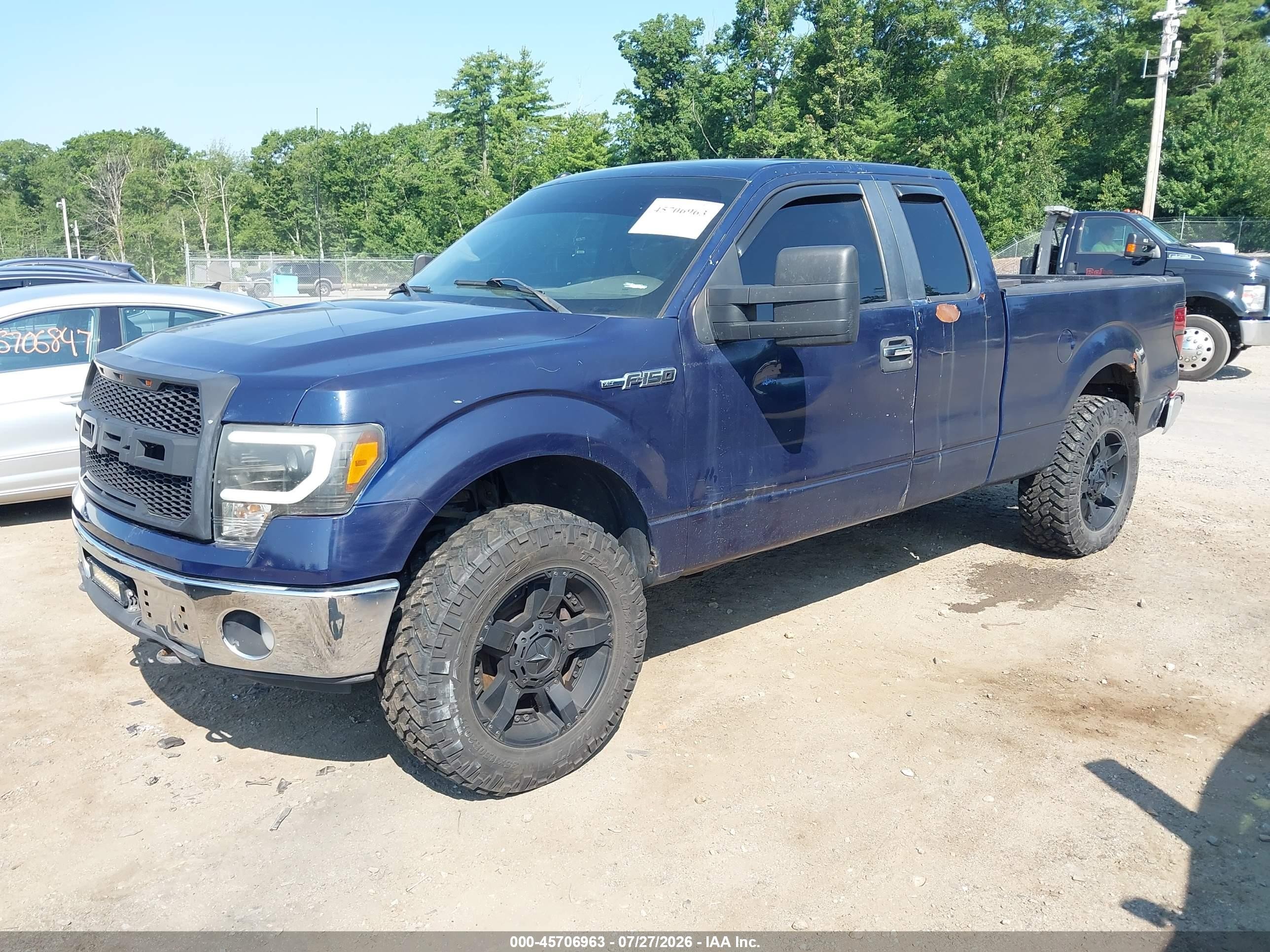 2010 Ford F-150 Fx4/lariat/xl/xlt Синий vin: 1FTFX1EV4AFC59458