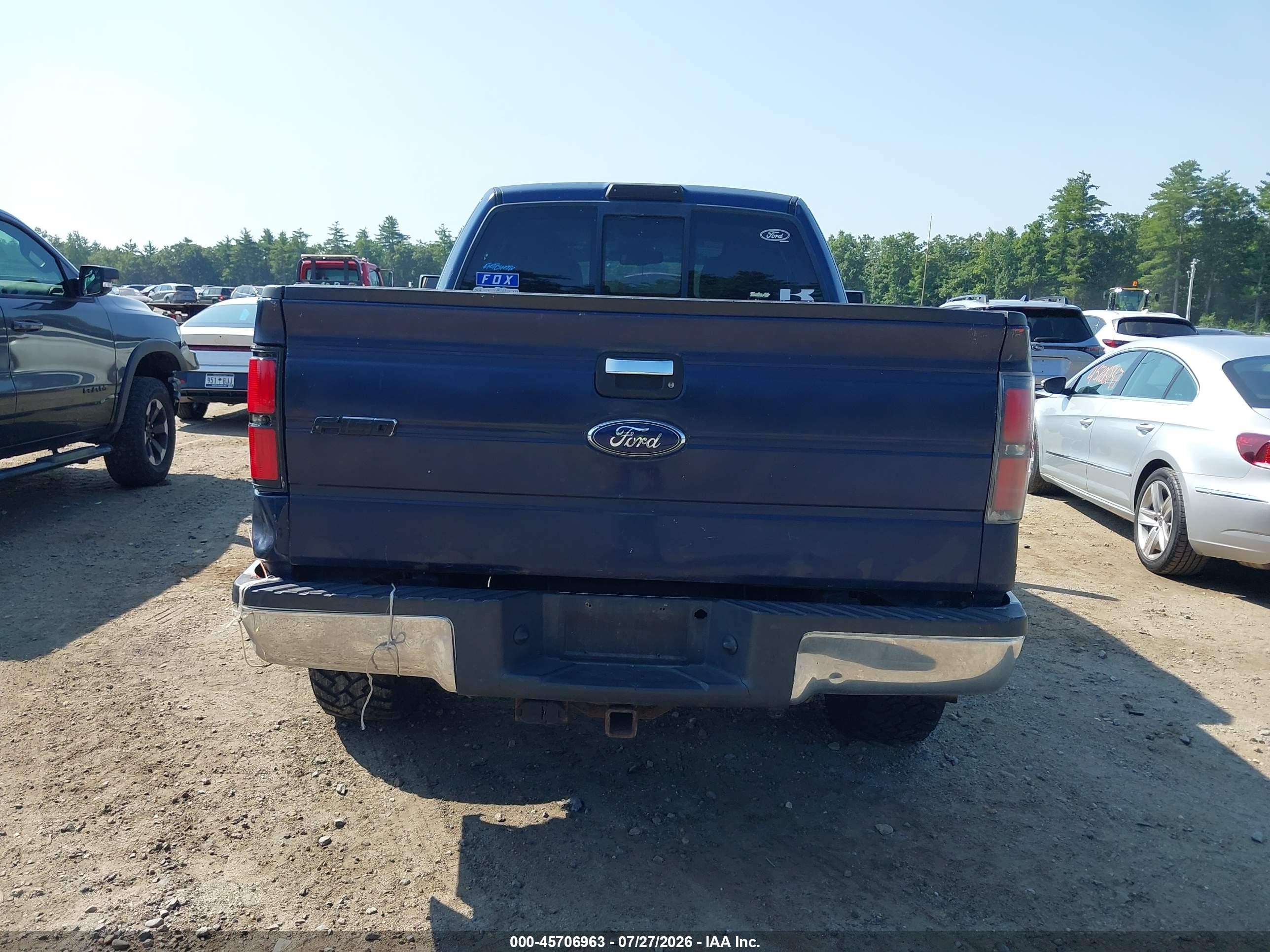 2010 Ford F-150 Fx4/lariat/xl/xlt Синий vin: 1FTFX1EV4AFC59458