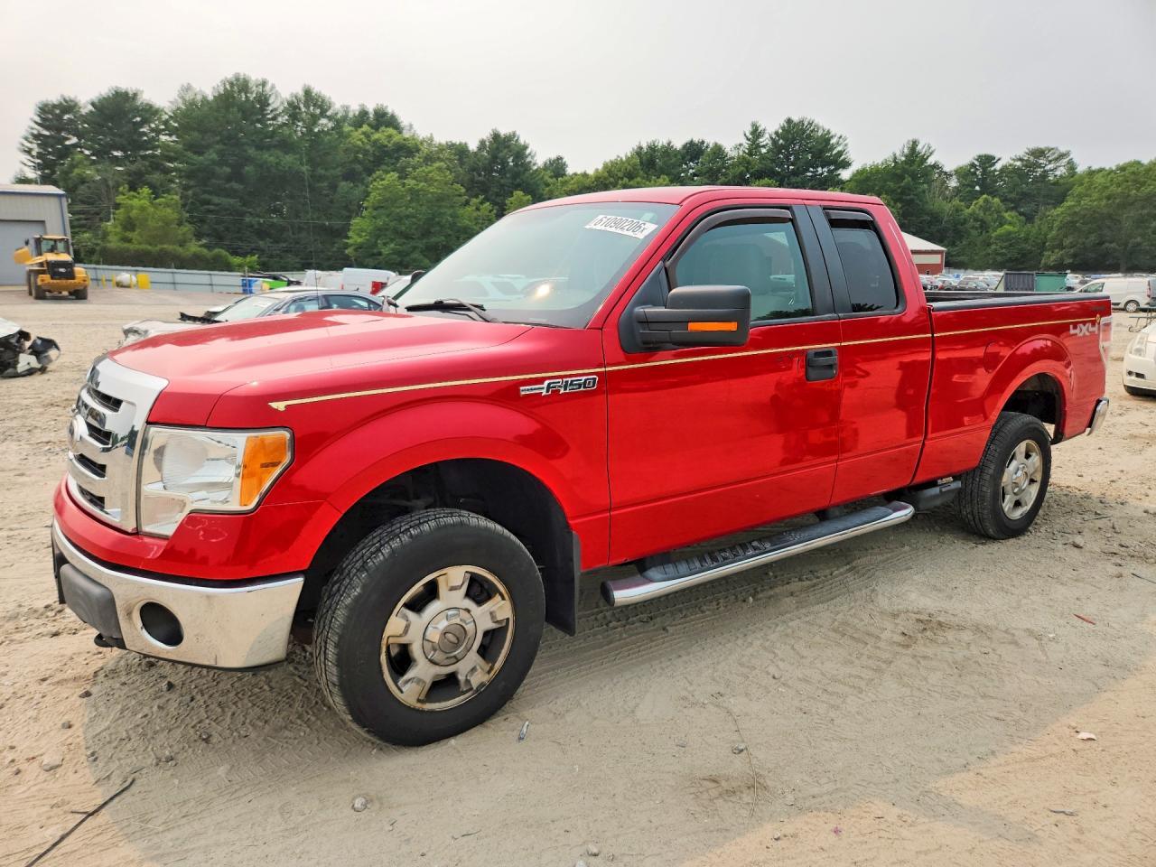 2010 Ford F150 Super Cab Red vin: 1FTFX1EV4AFD00817