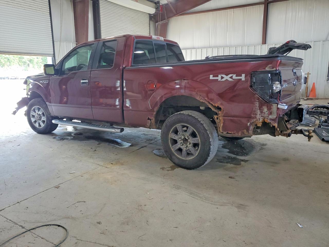 2010 Ford F150 Super Cab Burgundy vin: 1FTFX1EV4AFD30951