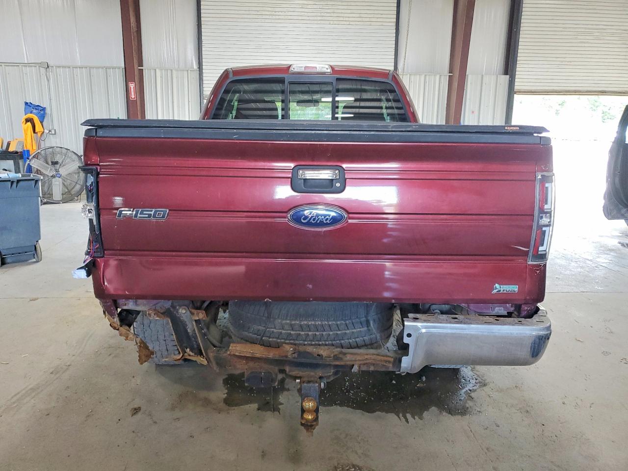 2010 Ford F150 Super Cab Burgundy vin: 1FTFX1EV4AFD30951