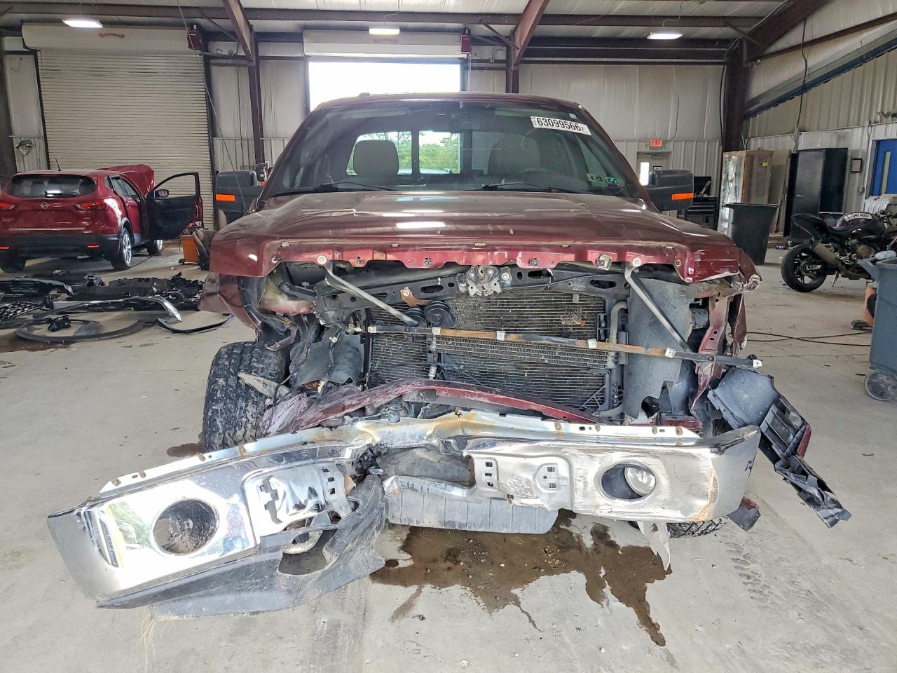 2010 Ford F150 Super Cab Burgundy vin: 1FTFX1EV4AFD30951