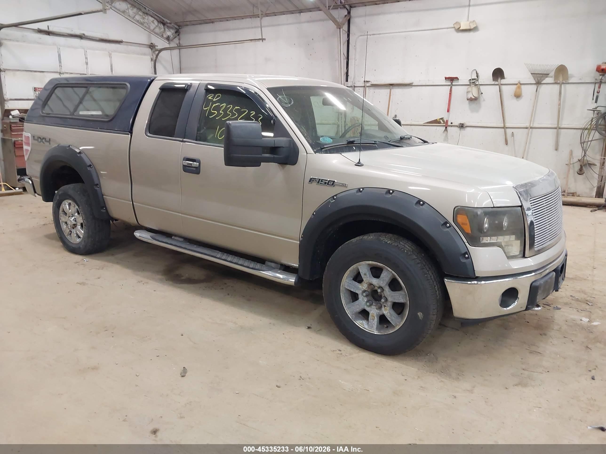 2010 Ford F-150 Fx4/lariat/xl/xlt Cream vin: 1FTFX1EV4AFD70382