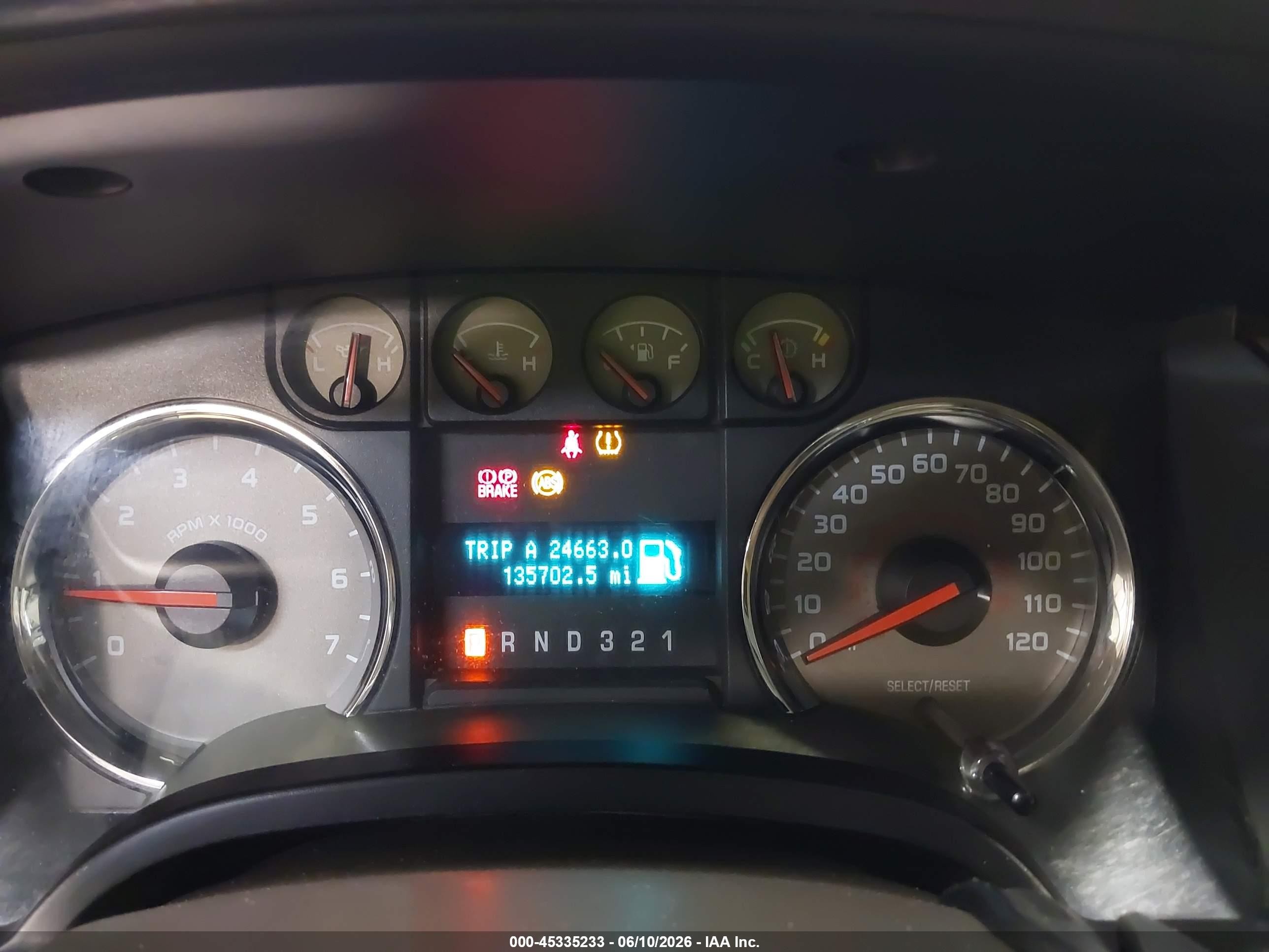 2010 Ford F-150 Fx4/lariat/xl/xlt Cream vin: 1FTFX1EV4AFD70382