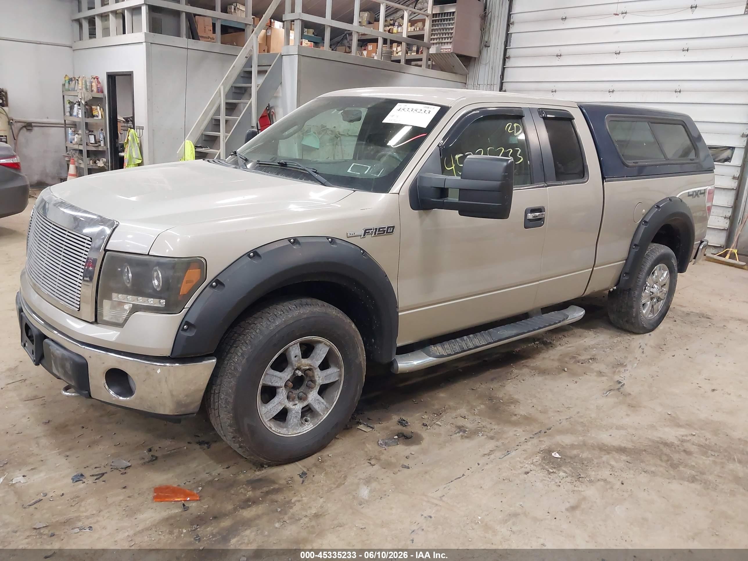 2010 Ford F-150 Fx4/lariat/xl/xlt Cream vin: 1FTFX1EV4AFD70382
